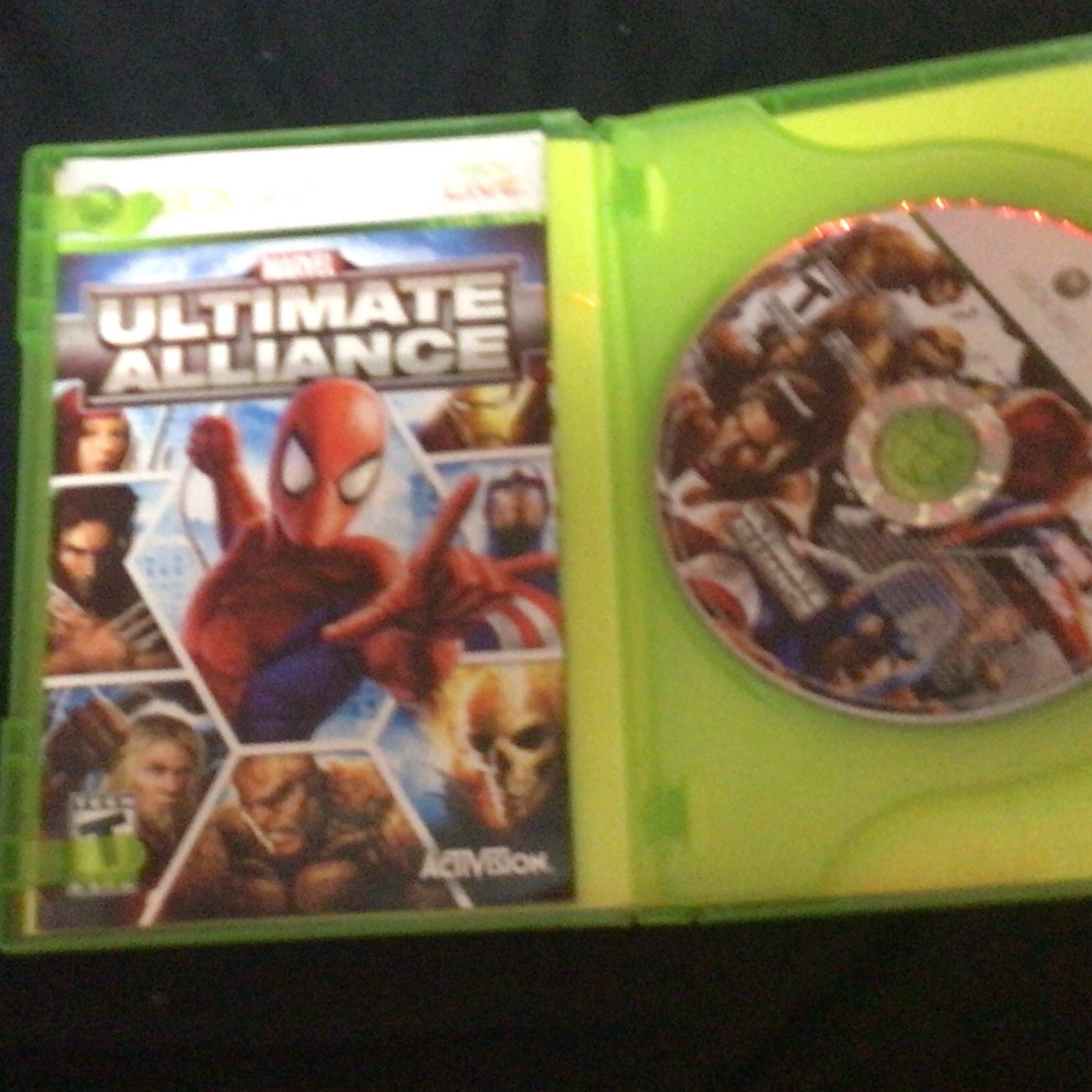 💎RARE Marvel Ultimate Alliance + Forza Motorsport 2 Xbox 360 ✨