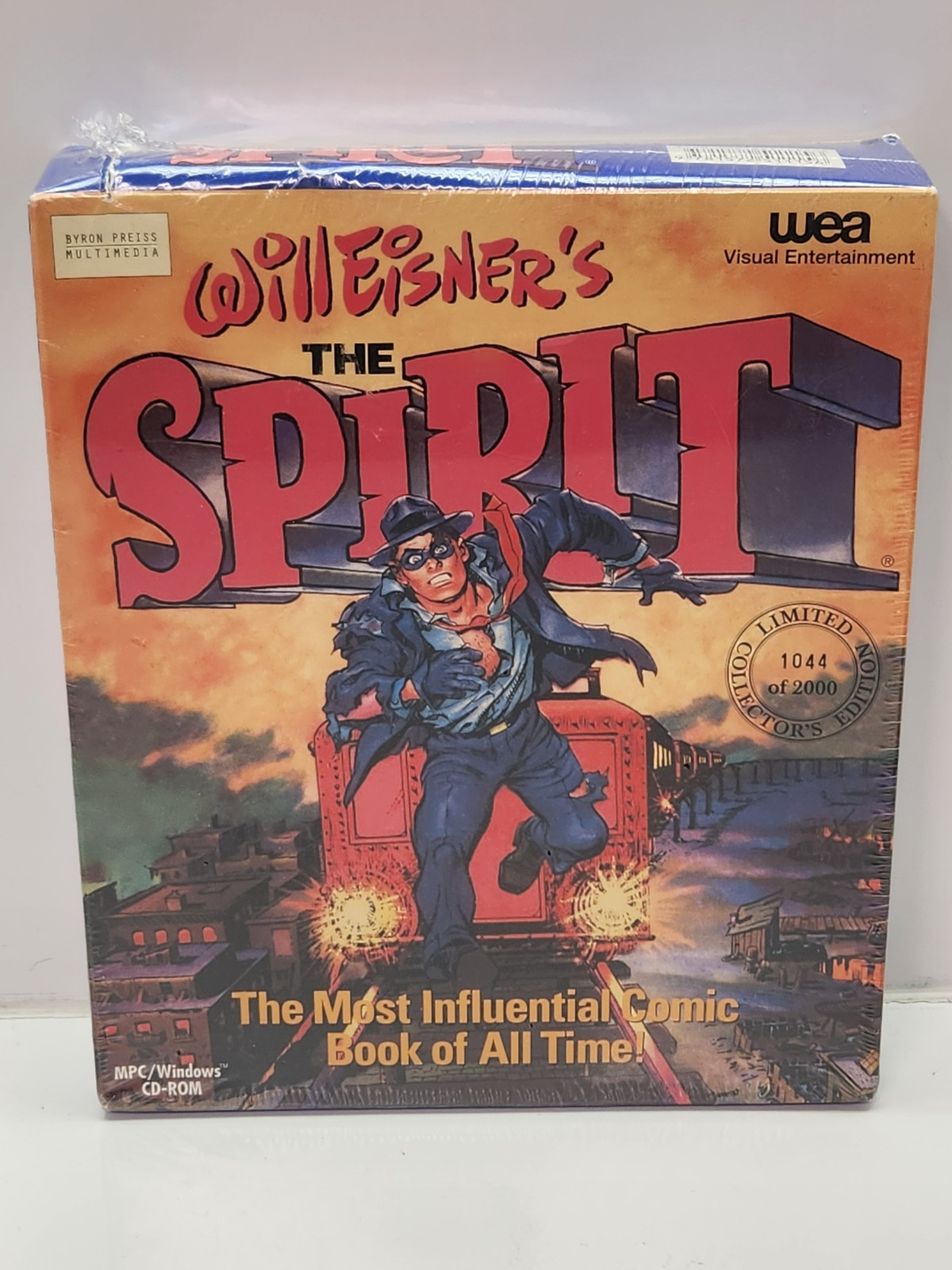 Will Eisner’s The Spirit Limited Collectors Edition cd-rom sealed 1044/2000