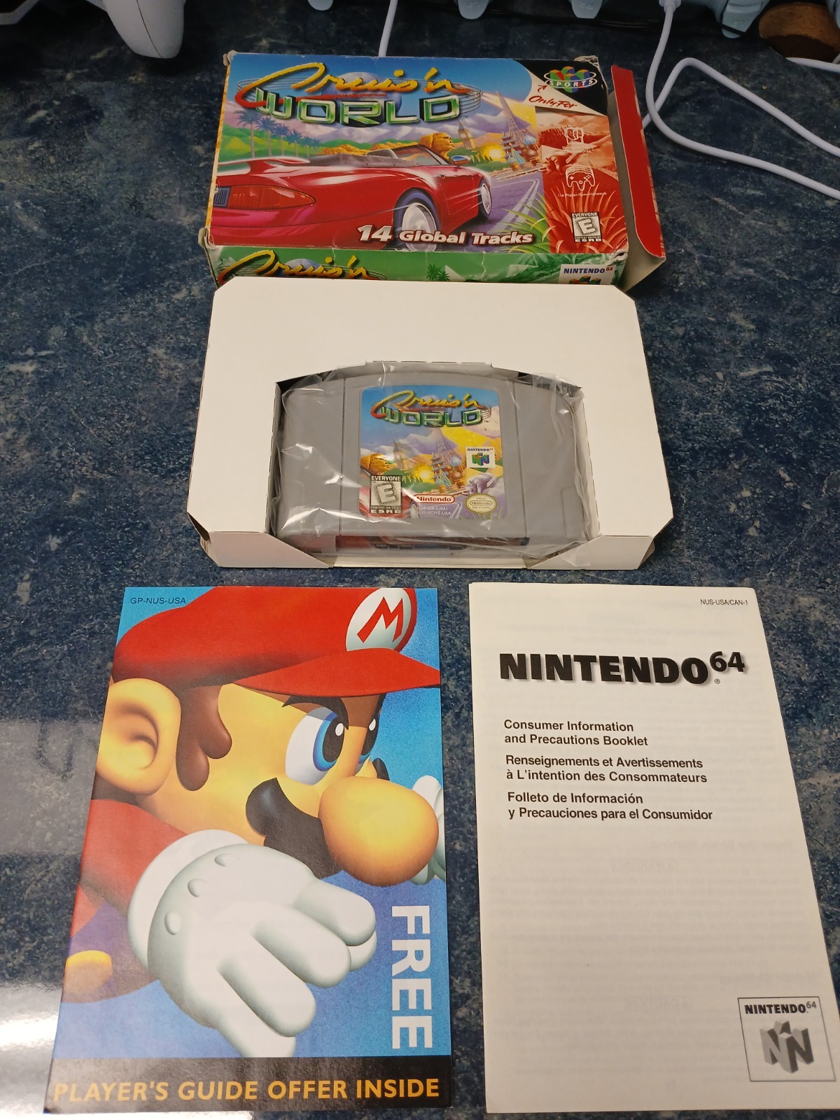 Cruis’n World (Nintendo 64, 1998) CIB