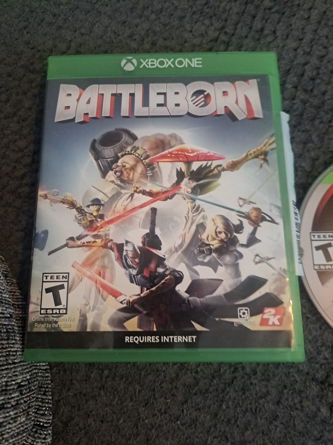 Battleborn (Microsoft Xbox One, 2016) Required Internet Good Pre-owned Condition