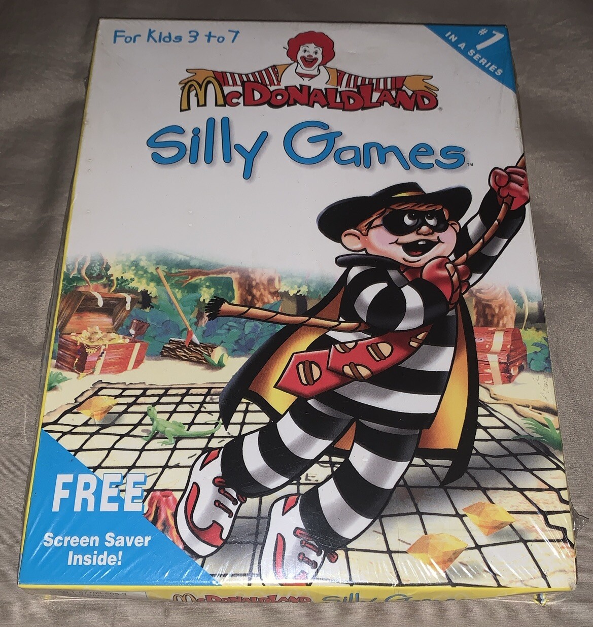 McDonaldland Silly Games CD-Rom #1 – (PC, 1997) Windows McDonalds BIG BOX SEALED