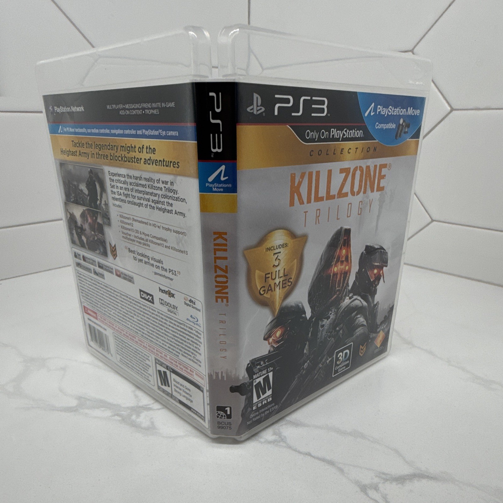 Sony Computer Entertainment Killzone Trilogy PS3 Shooter Multiplayer 3D M