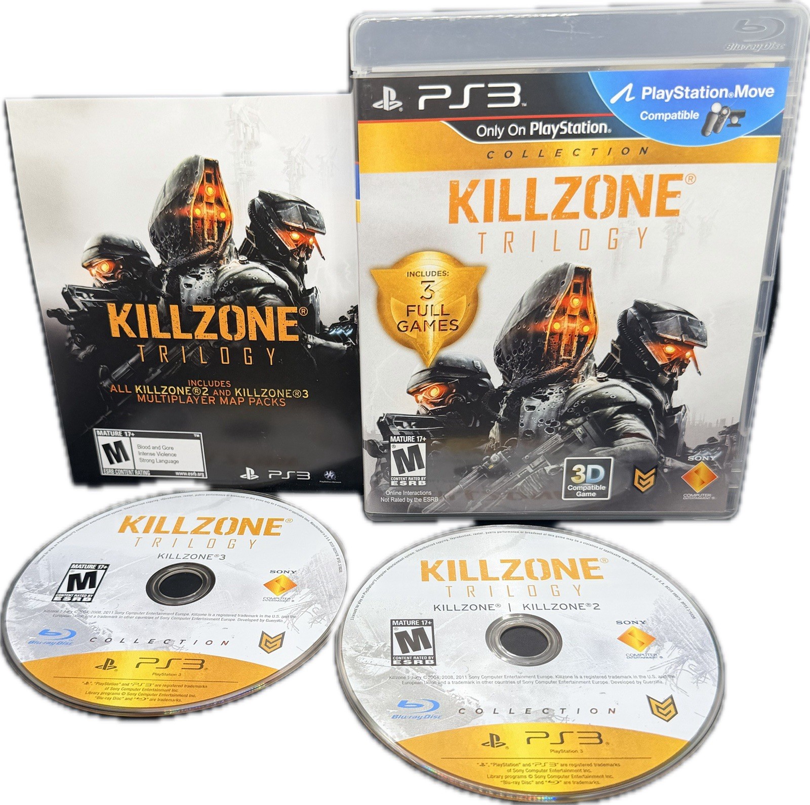 Killzone Trilogy Collection PlayStation 3 PS3