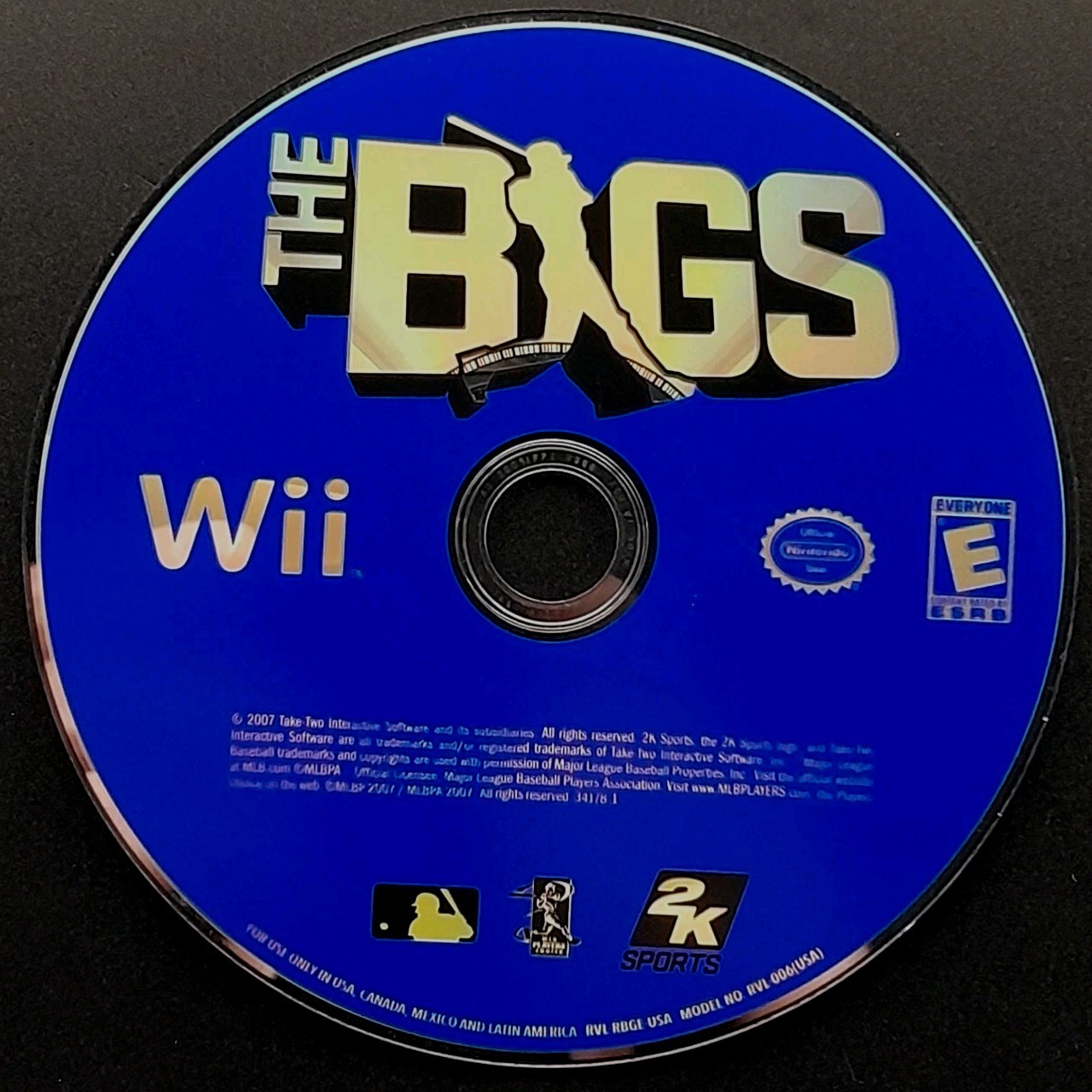 The Bigs – Wii – Disc Only – Resurfaced/Tested