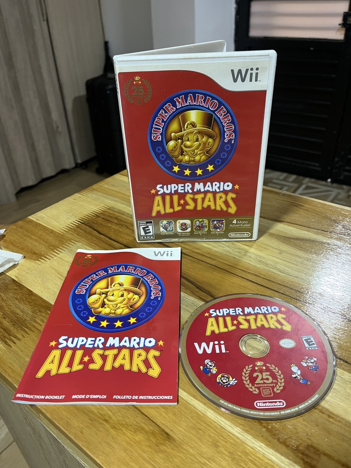 Super Mario All Stars Nintendo Wii Complete CIB Tested Works