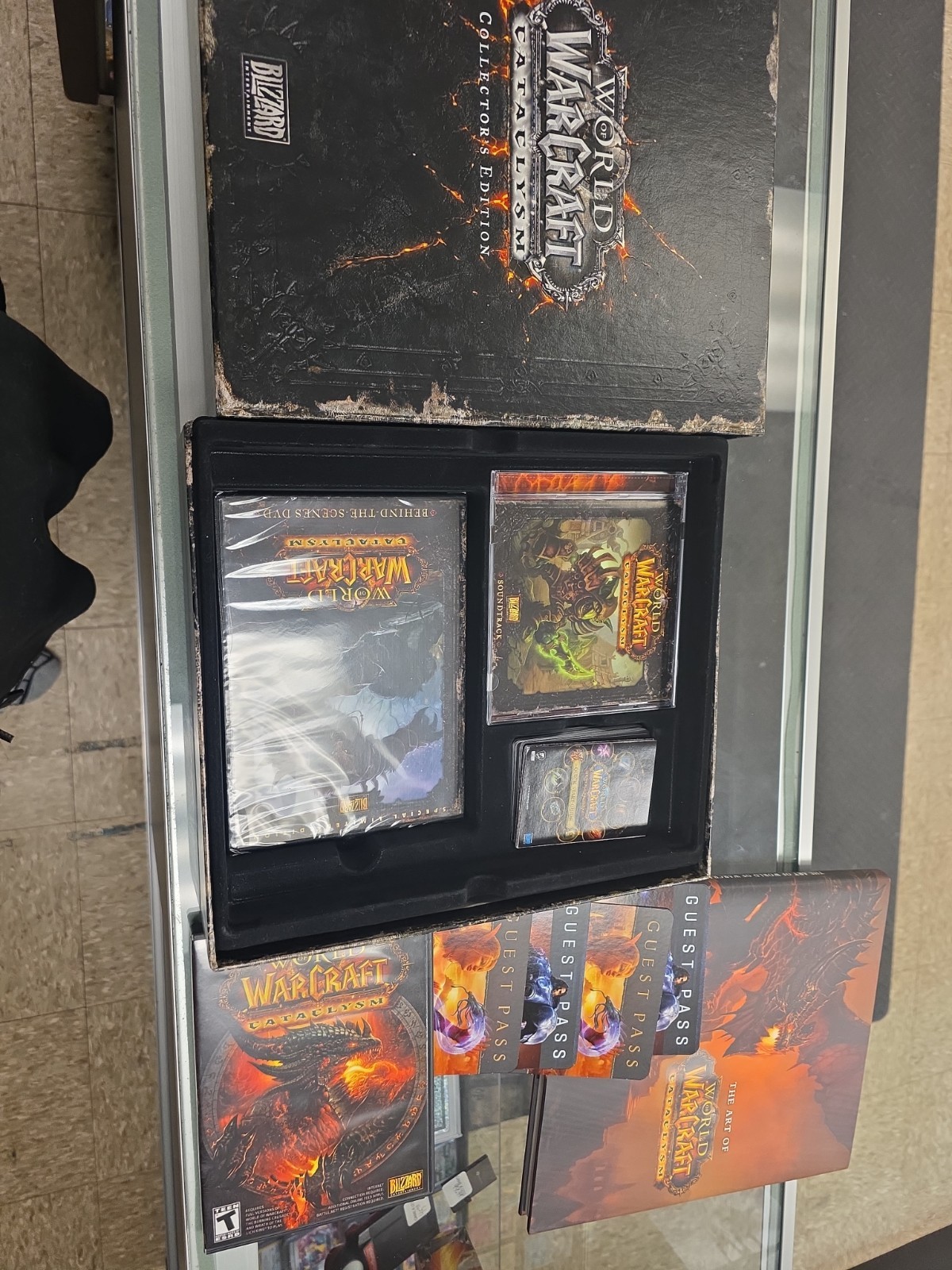 World of Warcraft: Cataclysm Collector’s Edition Open Cib