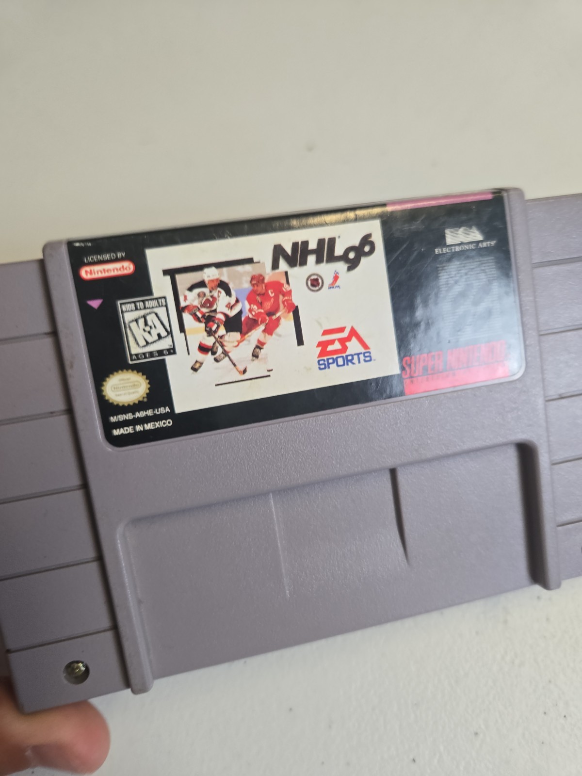 6 Game NES Lot- Top Gun, Ice Hockey PINBALL