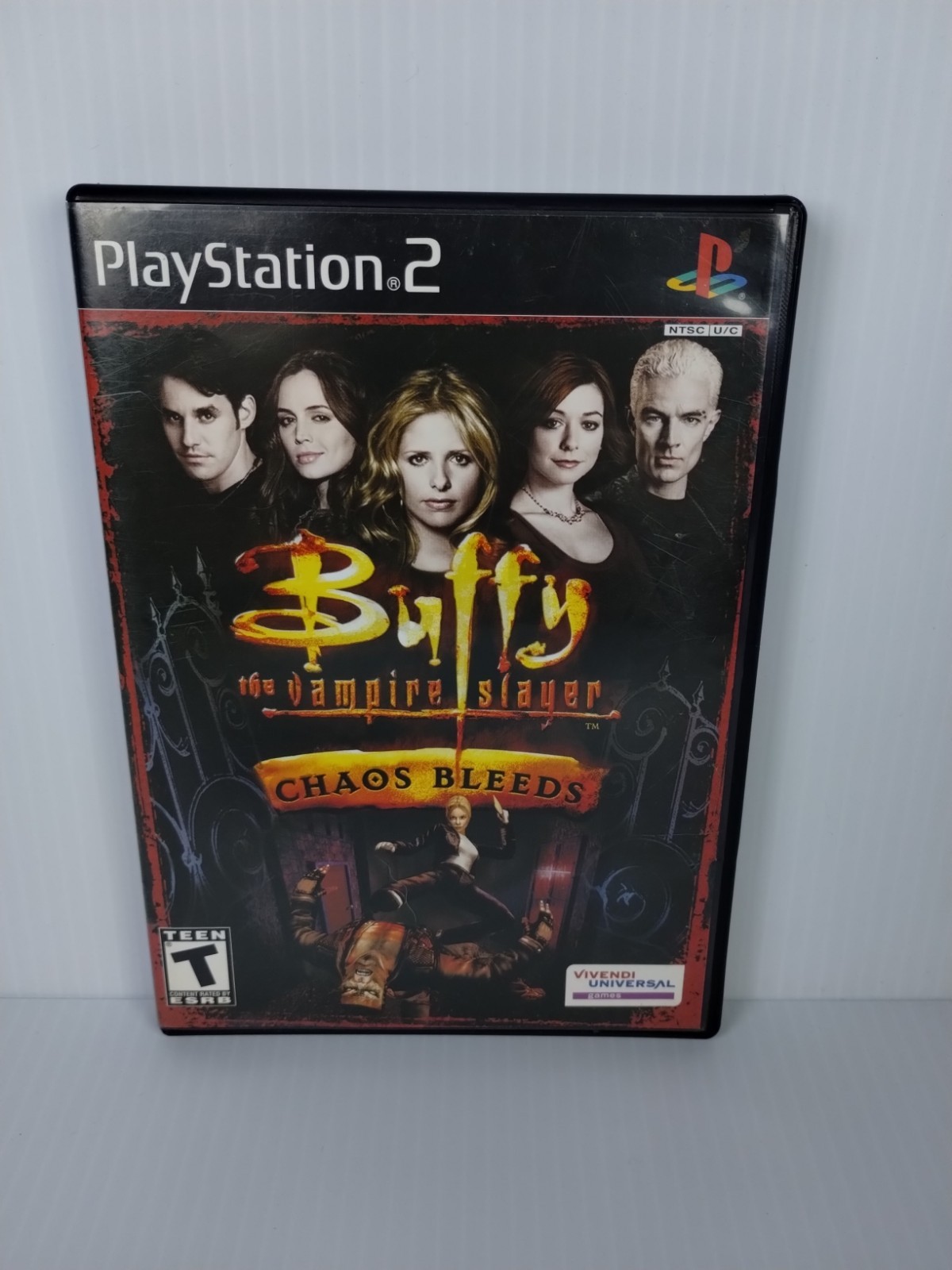 Buffy The Vampire Slayer Chaos Bleeds (Sony PlayStation 2) CIB Reg Card See Pics