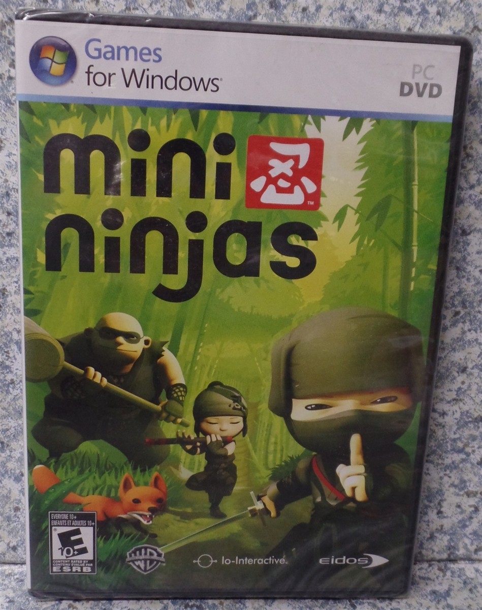 Video Game PC Mini Ninjas NEW SEALED