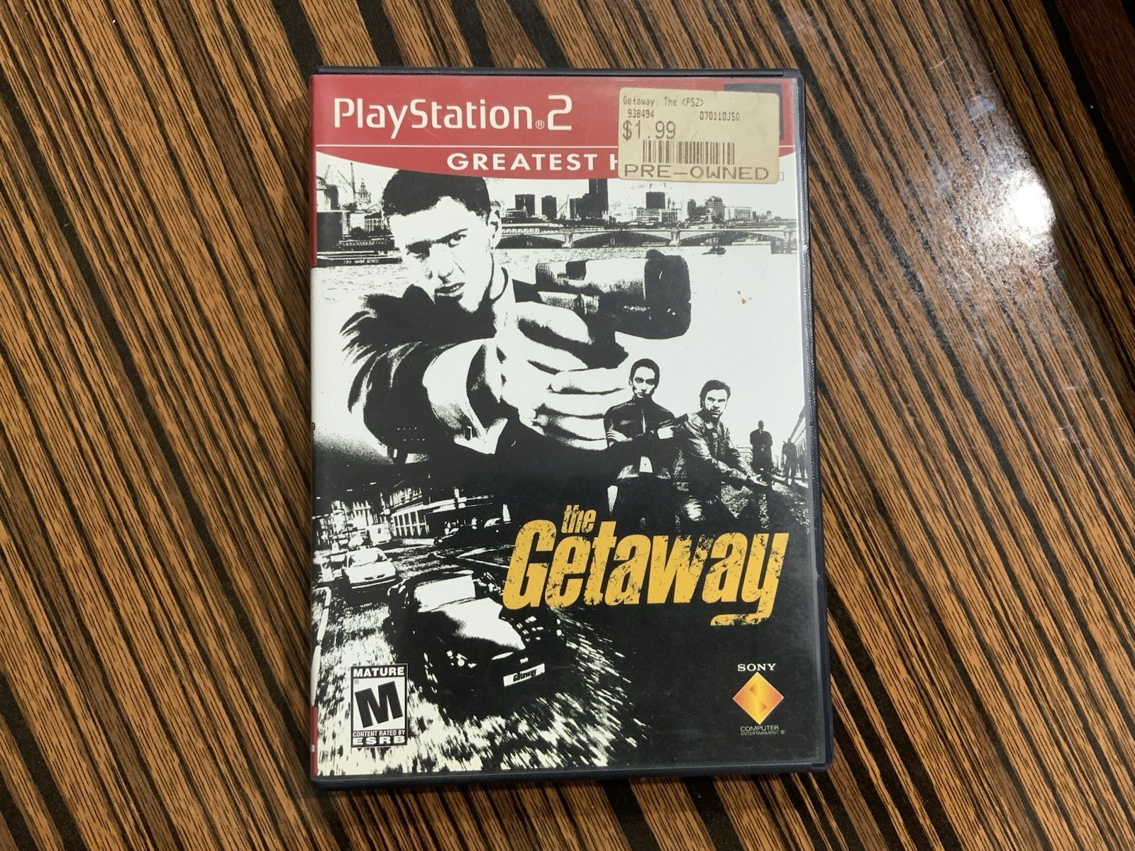 The Getaway ps2, used In Great condition. See Images. Game untested. Sold AS IS