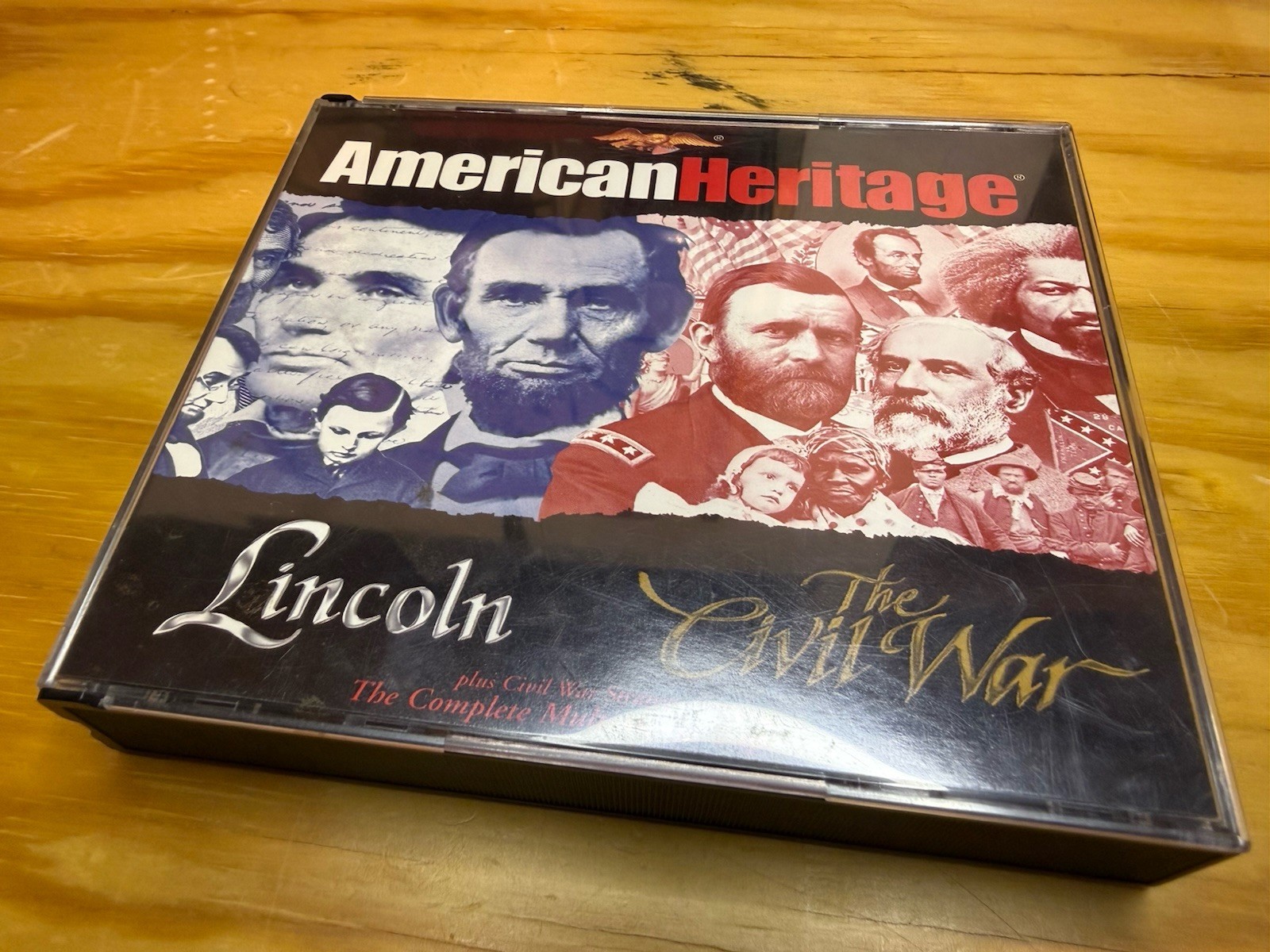 1997 American Heritage Multimedia LINCOLN and THE CIVIL WAR ~ Windows