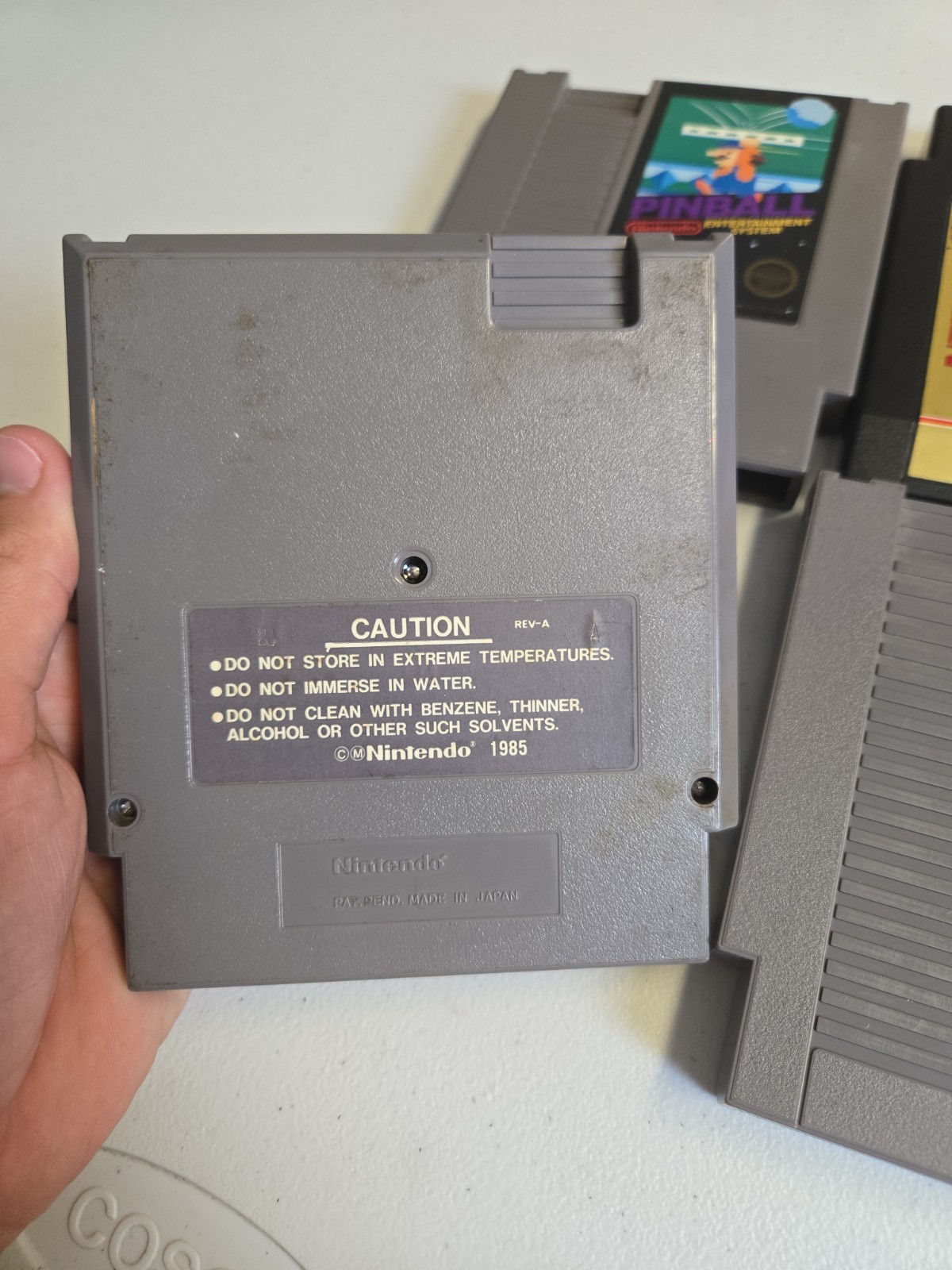 6 Game NES Lot- Top Gun, Ice Hockey PINBALL