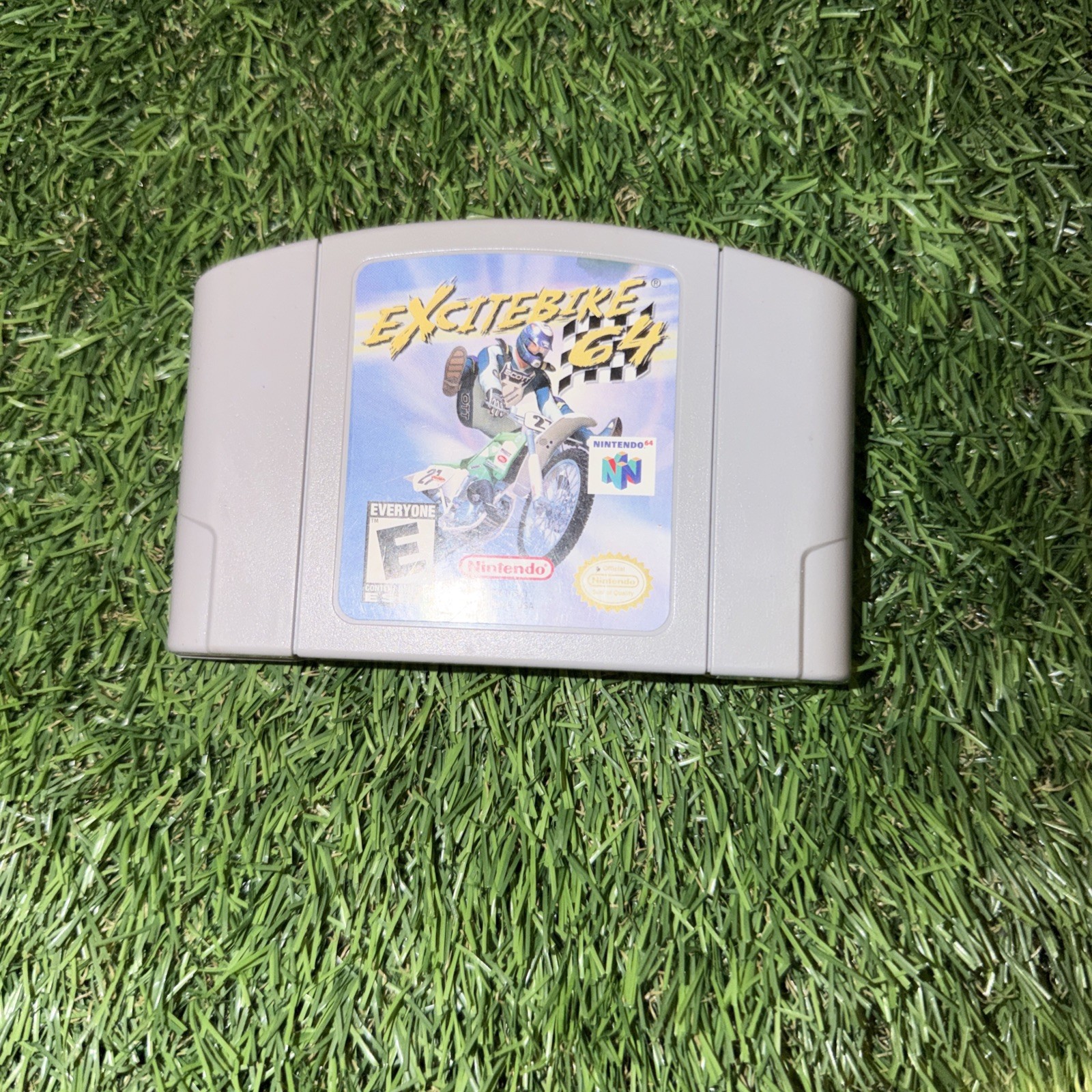 Excitebike 64 (Nintendo 64, 2000) Cart Only Works Great