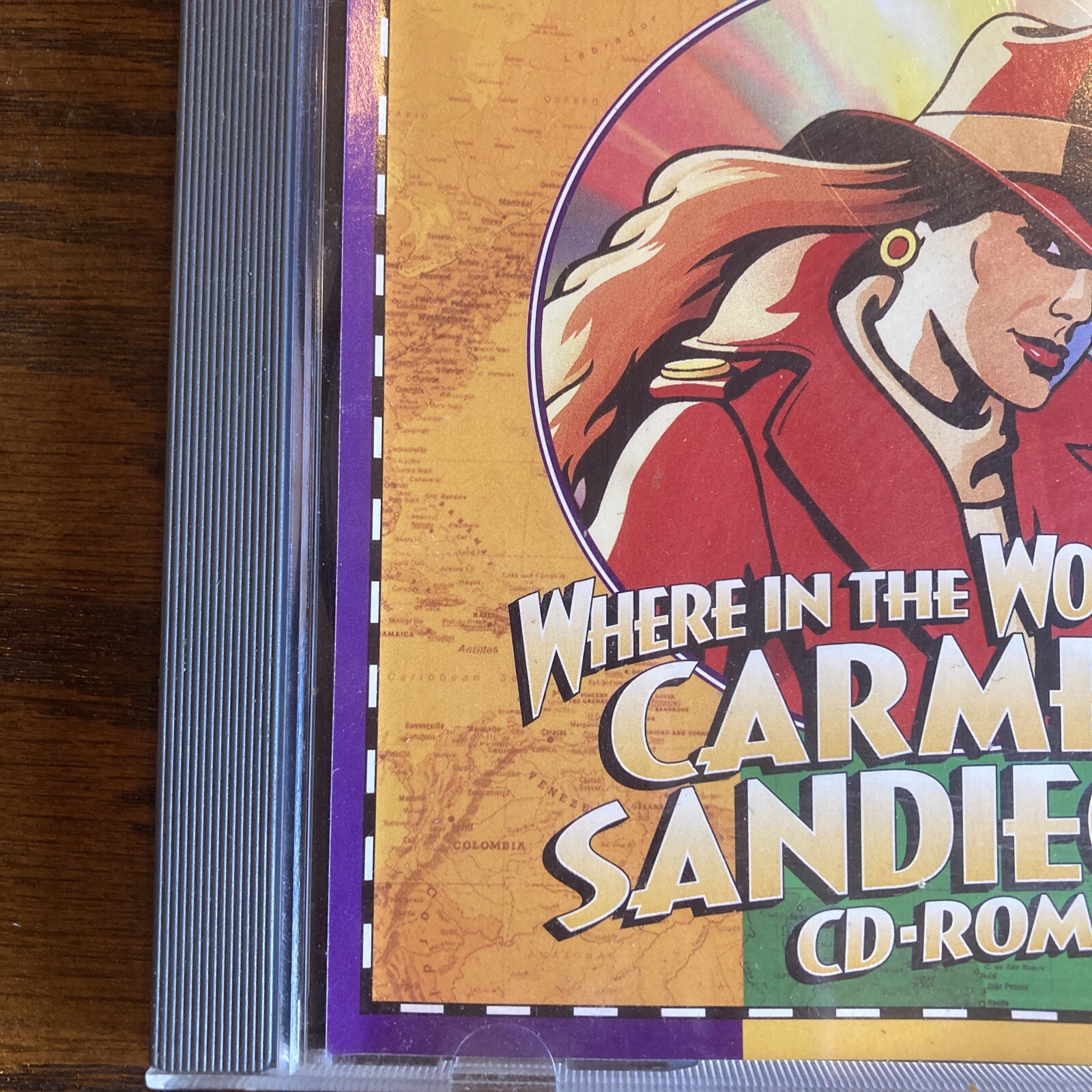 Where in the World is Carmen SanDiego? Vintage Game PC CD-ROM Brøderbund