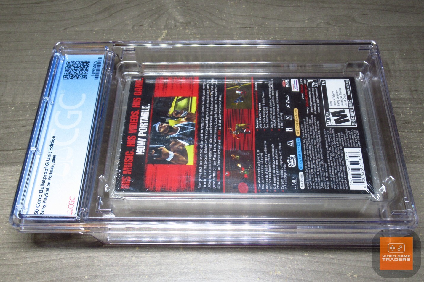 CGC 9.2 A+ – 50 Cent: Bulletproof Sony PSP 2006 NEW! – RARE!