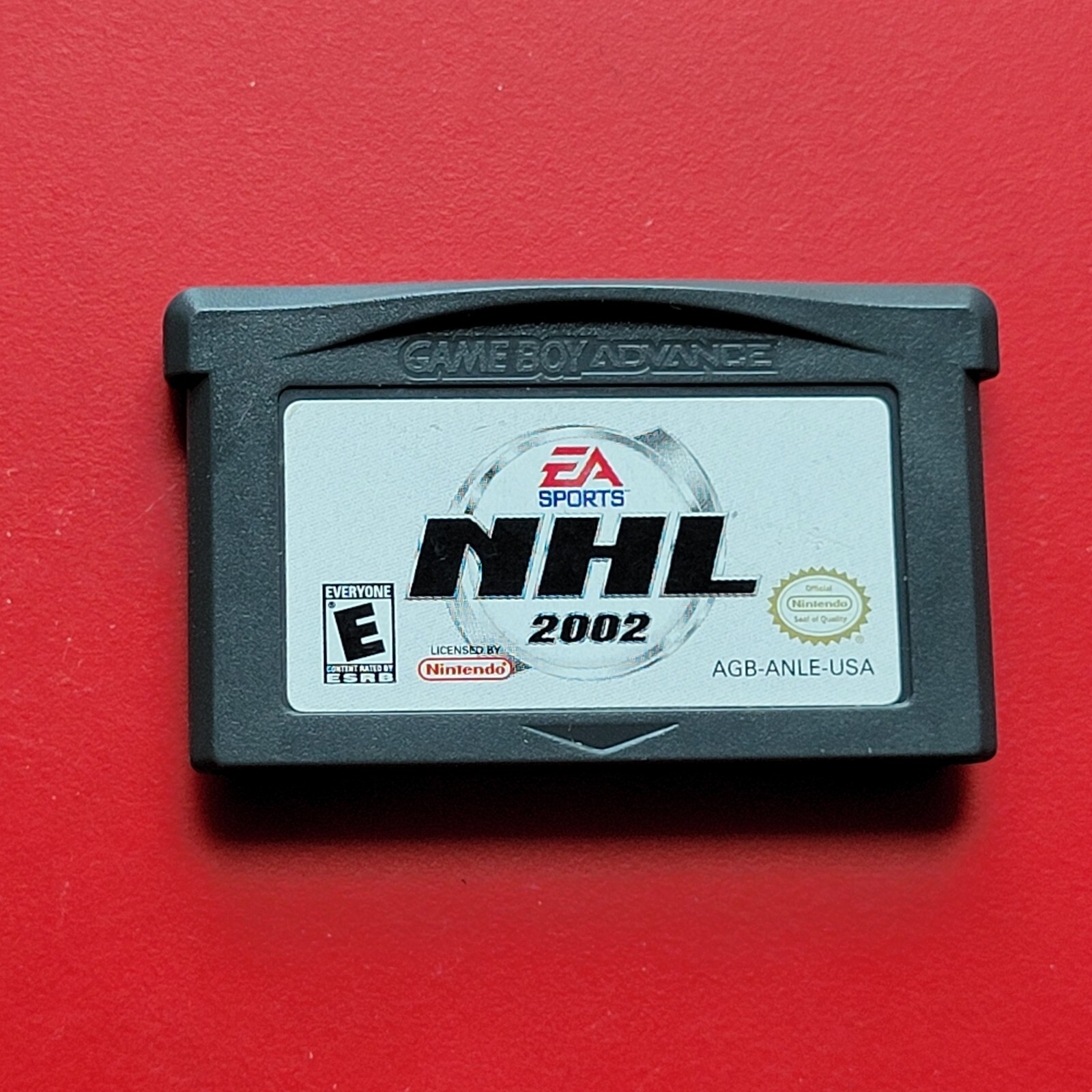 NHL 2002 Hockey Game Boy Advance Authentic Saves Nintendo GBA Handheld Panthers