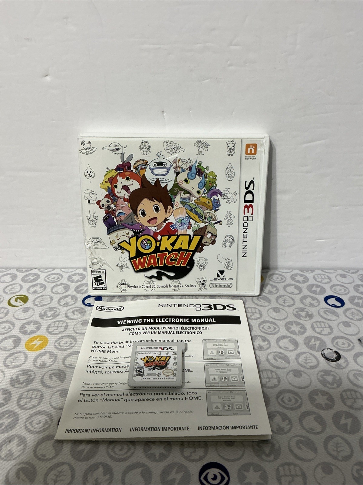 Yo-Kai Watch (Nintendo 3DS, 2015) – Authentic- Tested – FastShip!