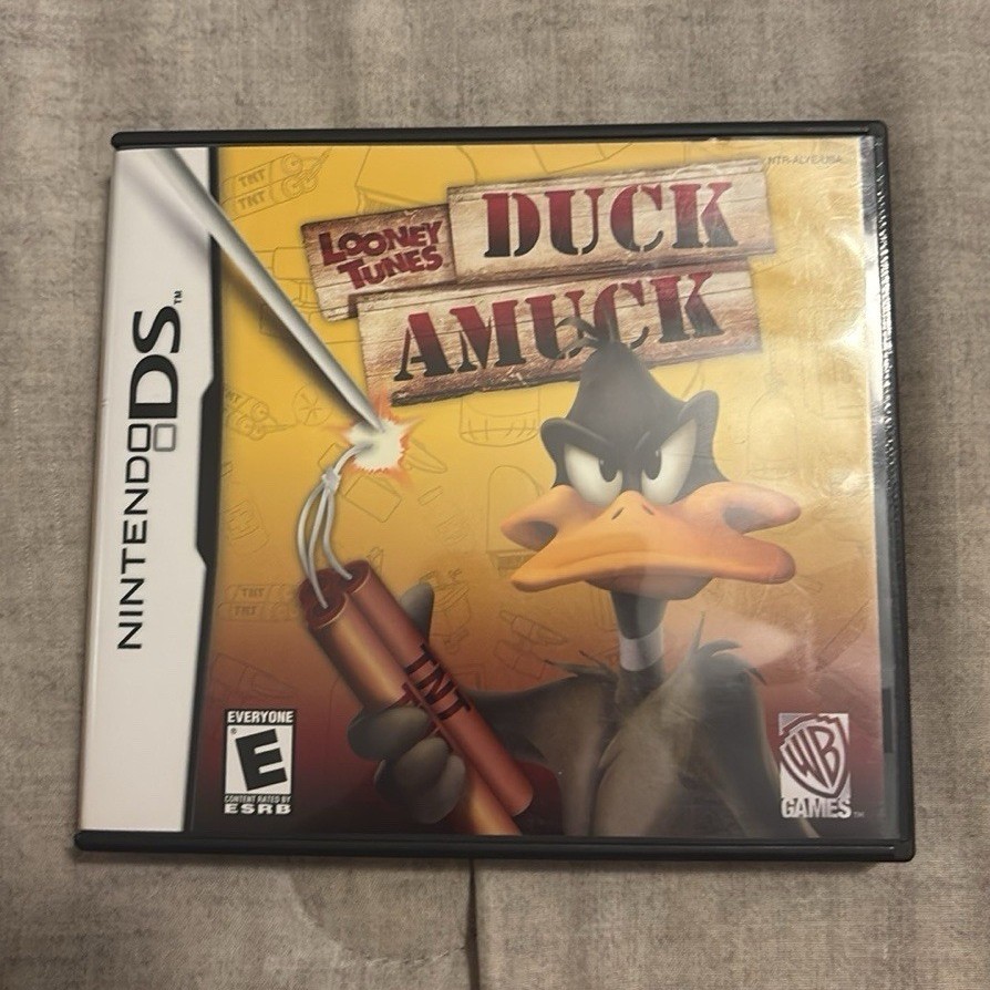 WB Games Looney Tunes: Duck Amuck Nintendo DS Game Manual NTSC-U/C E 2006
