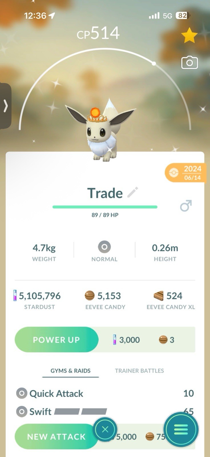 Pokémon GO Eevee Event GO Fest 2024 Madrid Trade Action & Adventure Android iOS