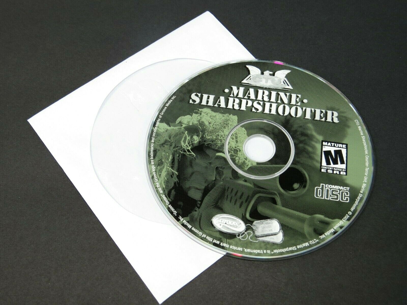 Marine Sharpshooter PC CD-ROM Game EXCELLENT CONDITION Rated M Mature 17+