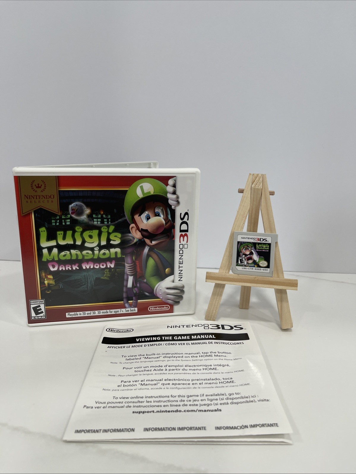 Luigi’s Mansion Dark Moon Nintendo 3DS Complete W/ Manual NEW (Other)