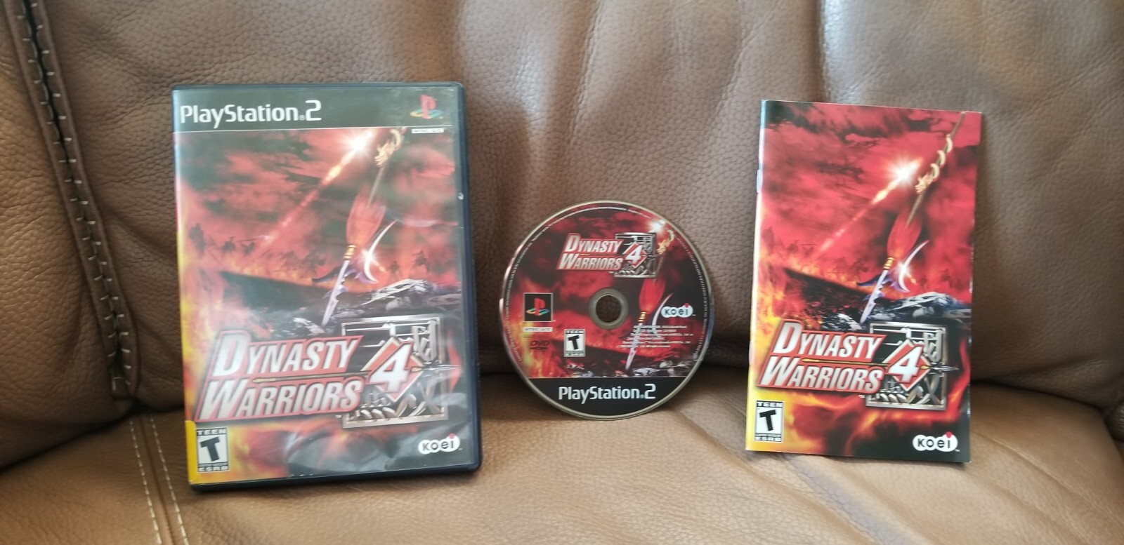 Dynasty Warriors 4 (Sony PlayStation 2, PS2 – 2003) Complete w/ Manual
