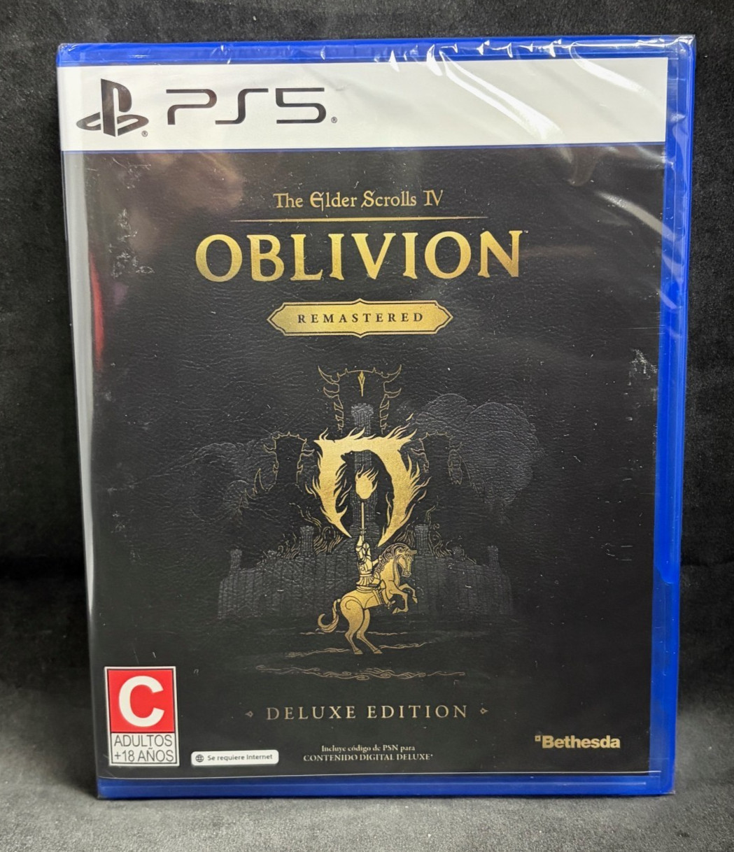The Elder Scrolls IV: Oblivion Remastered Deluxe Edition (LATAM) (PS5) NEW