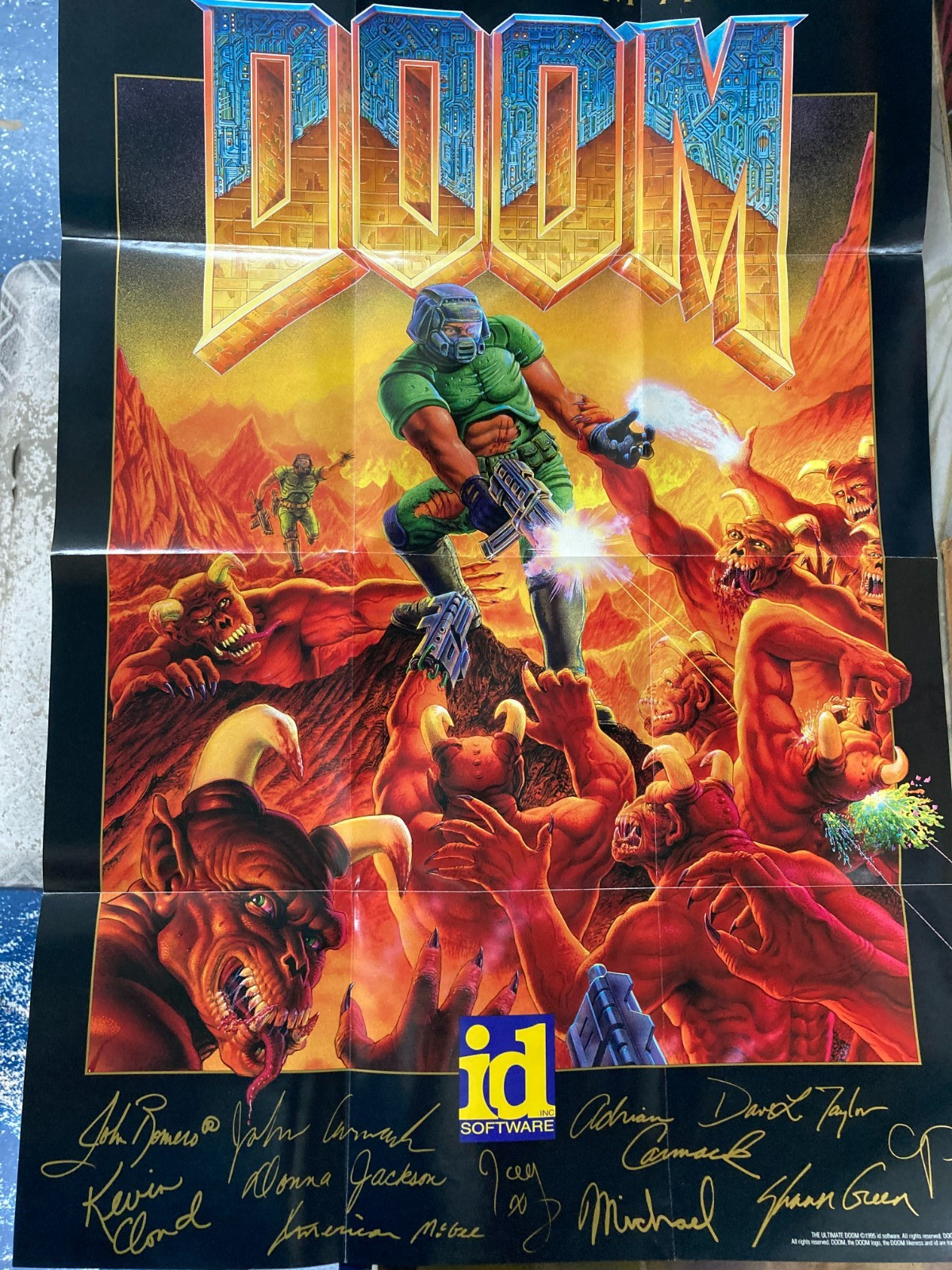 The Ultimate Doom (PC, 1995) Big Box, Windows 95 CD-Rom