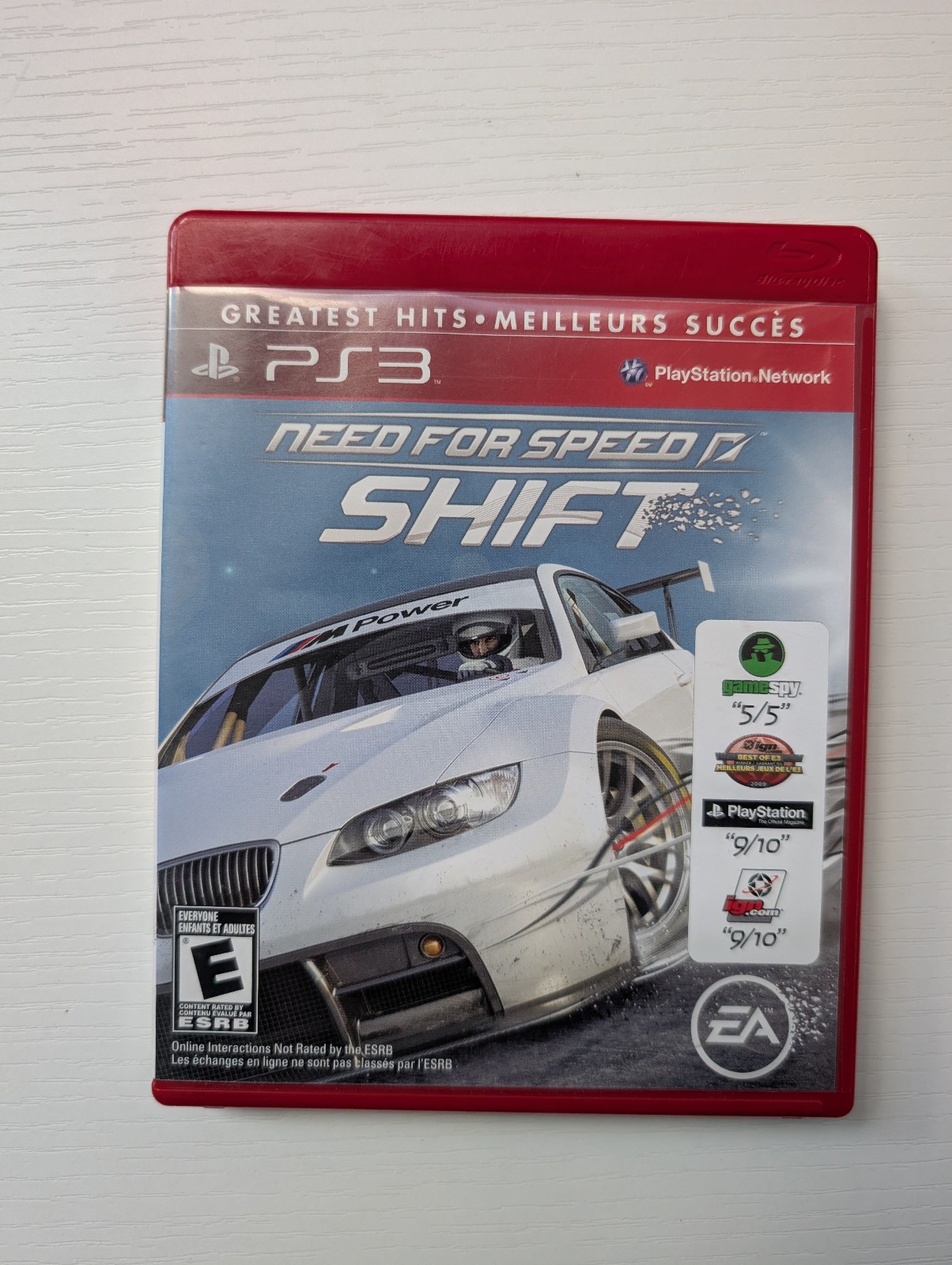 Need for Speed: SHIFT (Sony PlayStation 3, 2009) CIB – Greatest Hits – Tested