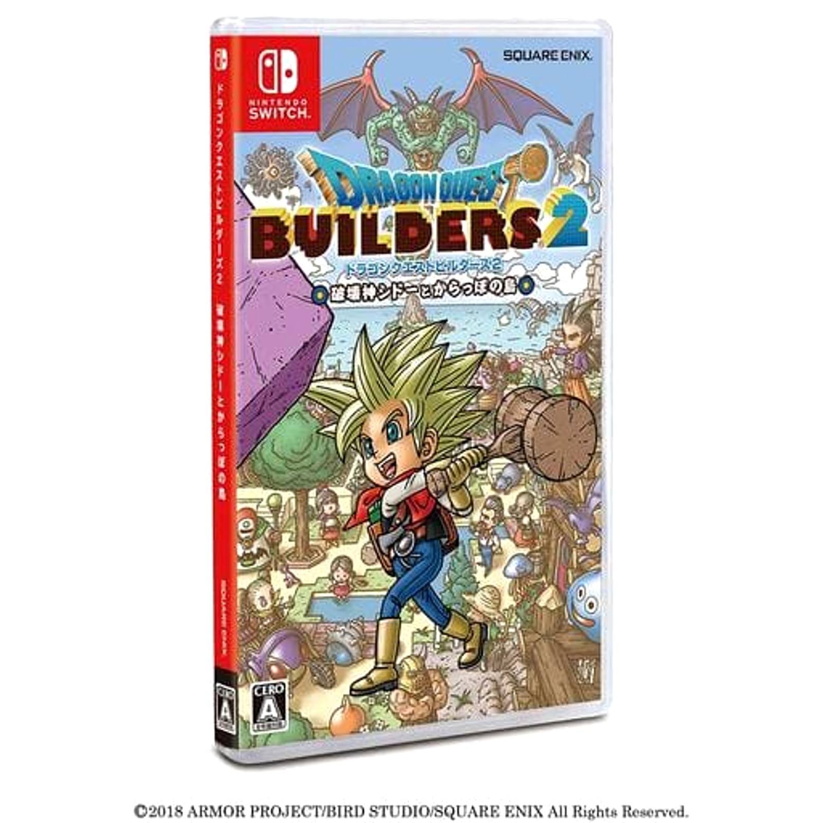 Dragon Quest Builders 2 Nintendo Switch NTSC-J CIB Digital Manual