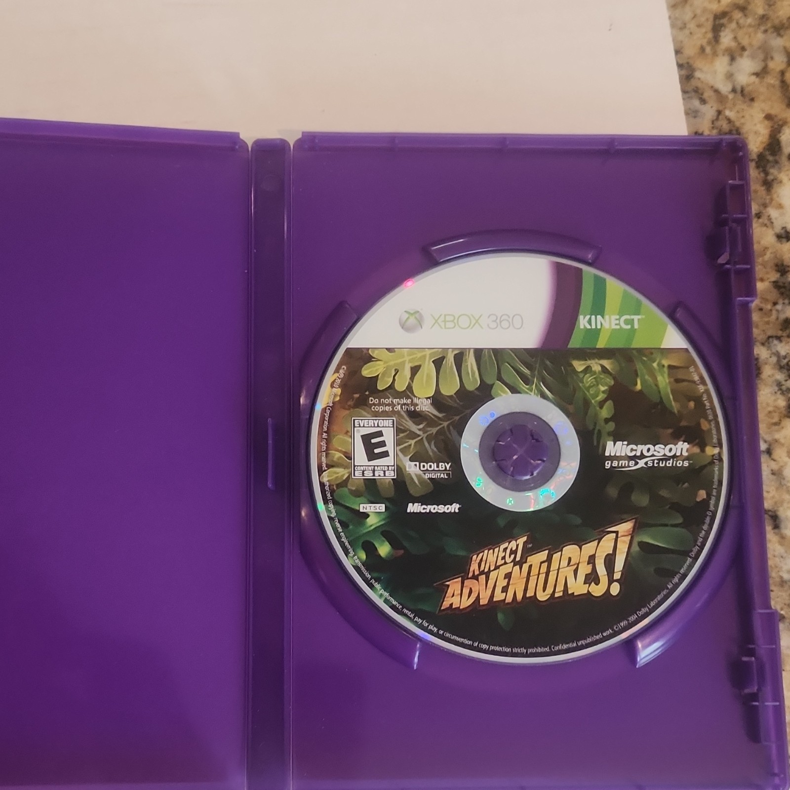 Microsoft Game Studios Kinect Adventures! Xbox 360 Multiplayer NTSC-U/C