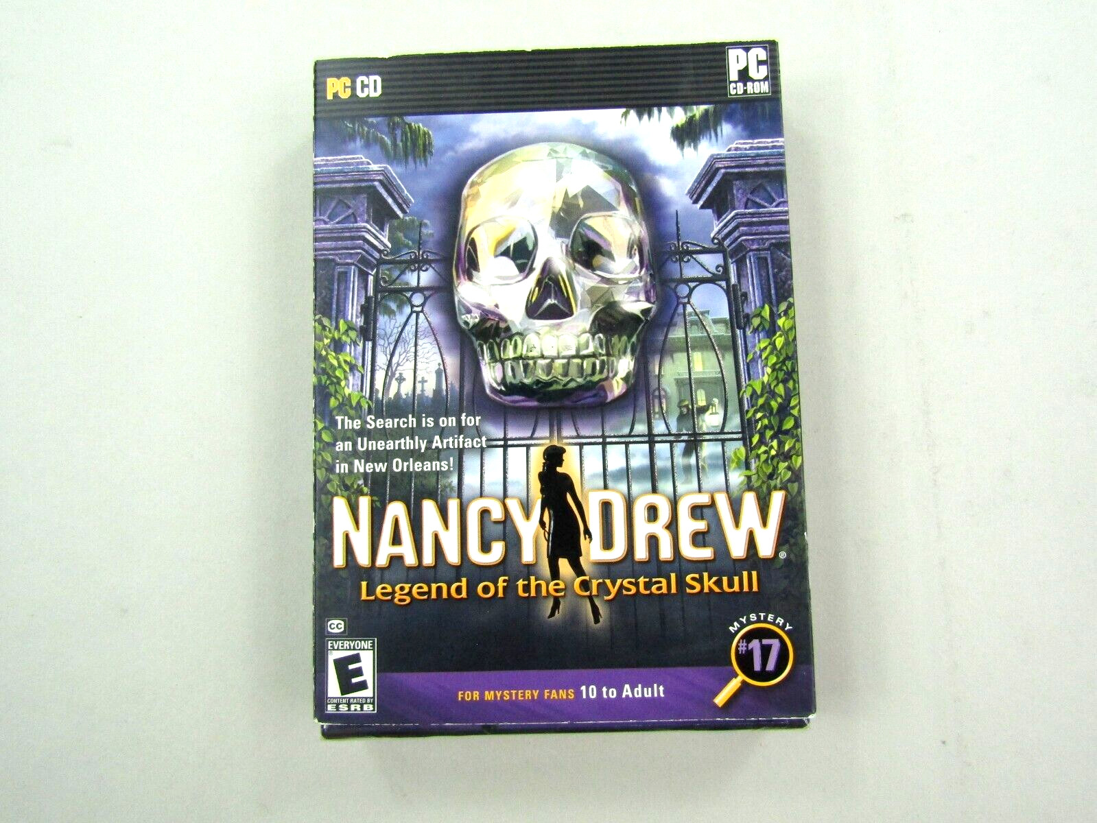 Nancy Drew Legend of the Crystal Skull PC CD Rom Sealed Windows XP/Vista New