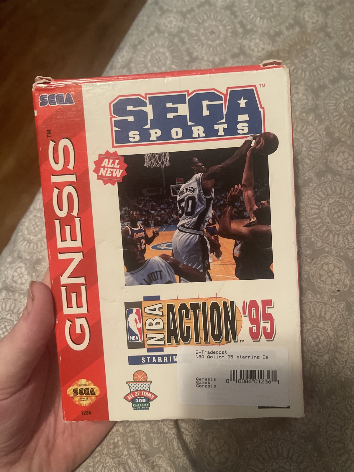 NBA Action ’95 Starring David Robinson (Sega Genesis, 1995)