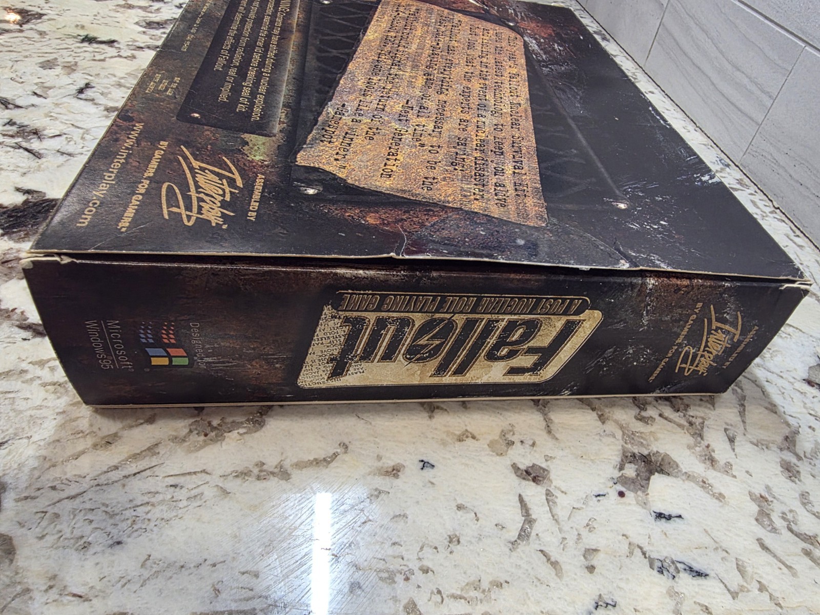Fallout A Post Nuclear Role Playing Game Interplay PC Big Box RPG Game CD CIB