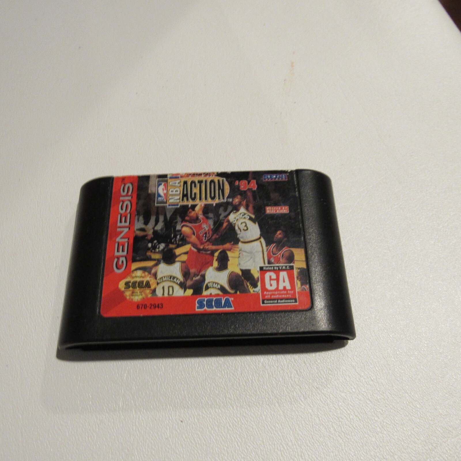 NBA Action ’94 (Sega Genesis, 1994) Cartridge Only