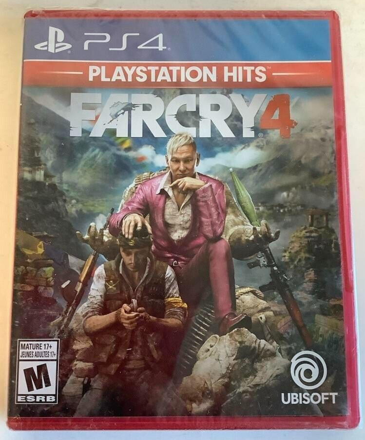 NEW Far Cry 4 PLAYSTATION HITS Sony Playstation 4 PS4 2014 Video Game farcry