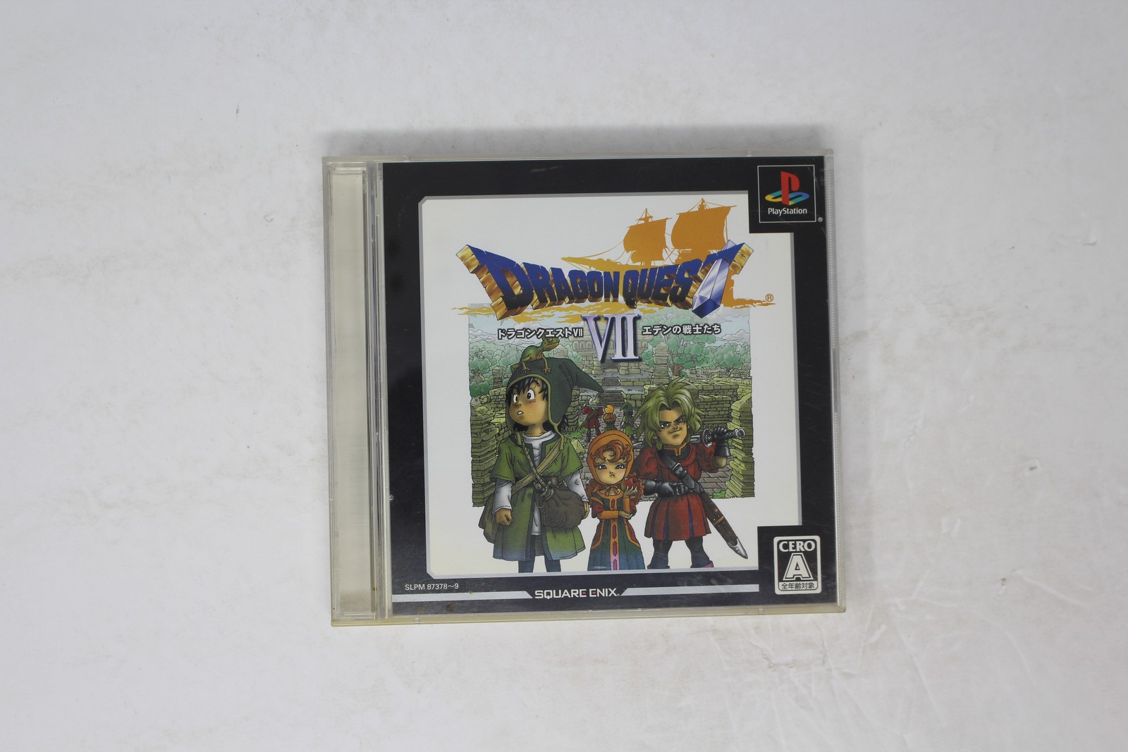 Dragon Quest VII Ultimate Hits PlayStation JP (SLPM 87378-9) CERO A JPN