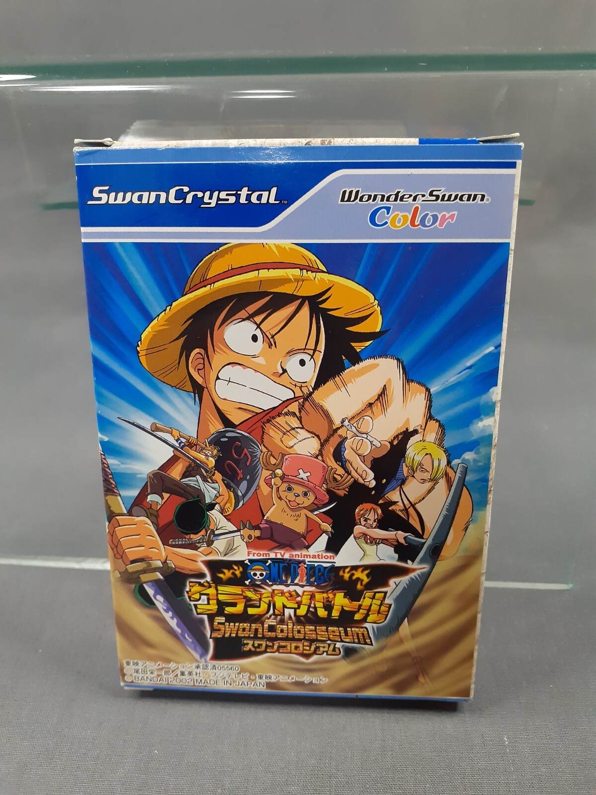 WonderSwan Color Swan Crystal One Piece Grand Battle Swan Colosseum Japan boxed