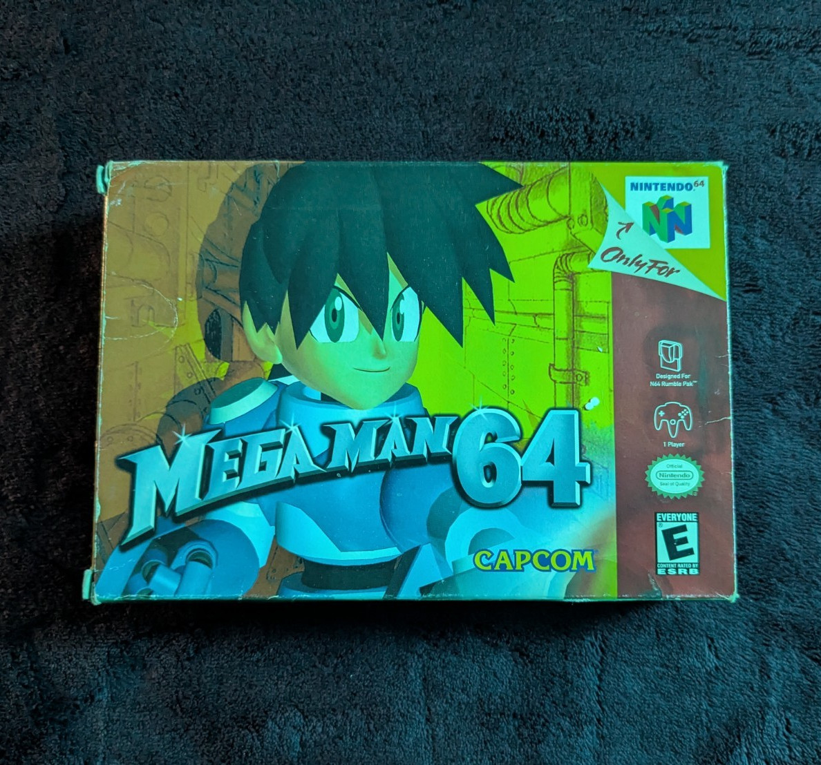 Mega Man 64 (Nintendo 64) | Complete w/ Box, Cartridge, Manual, Inserts, Capcom