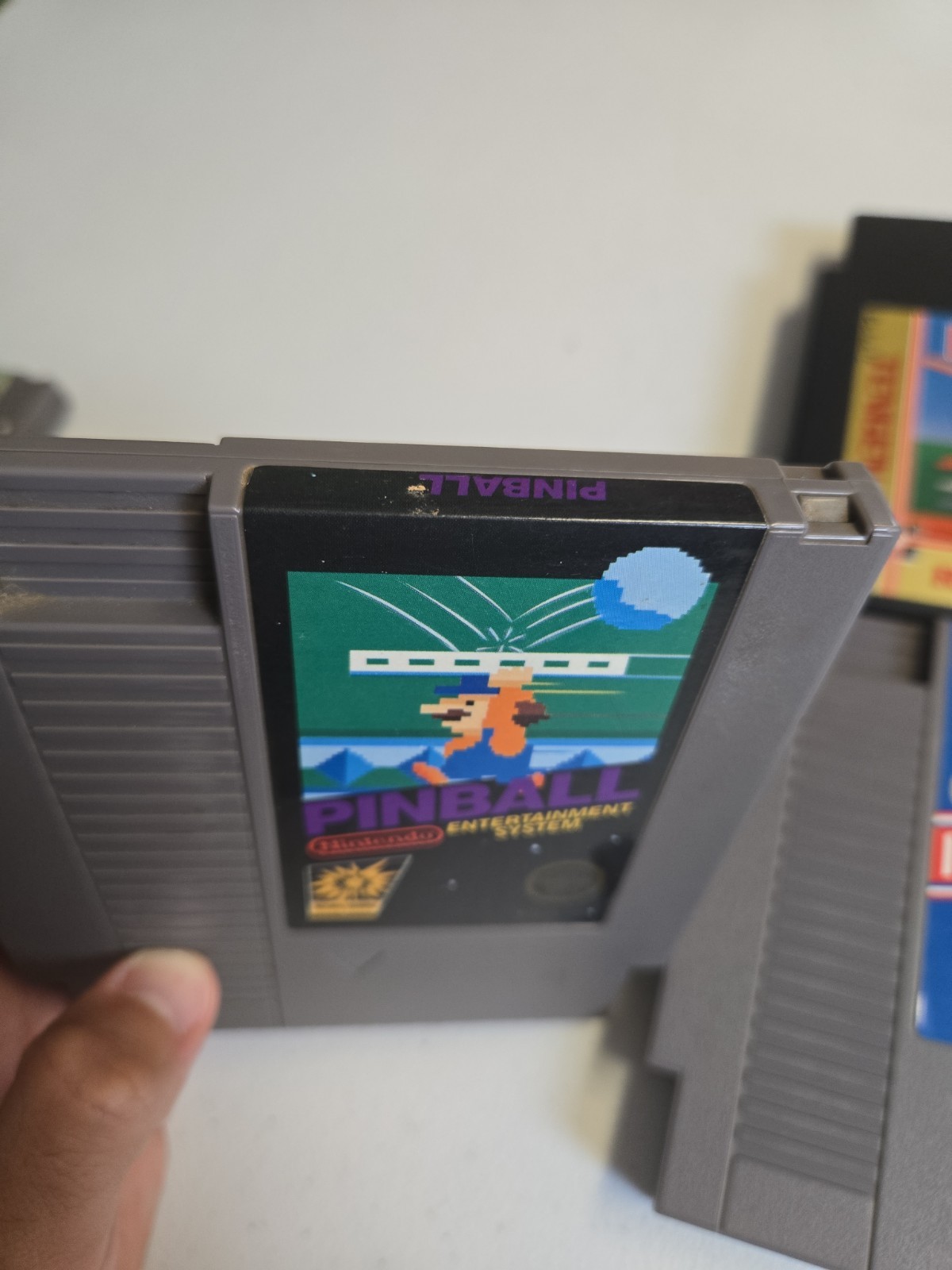 6 Game NES Lot- Top Gun, Ice Hockey PINBALL