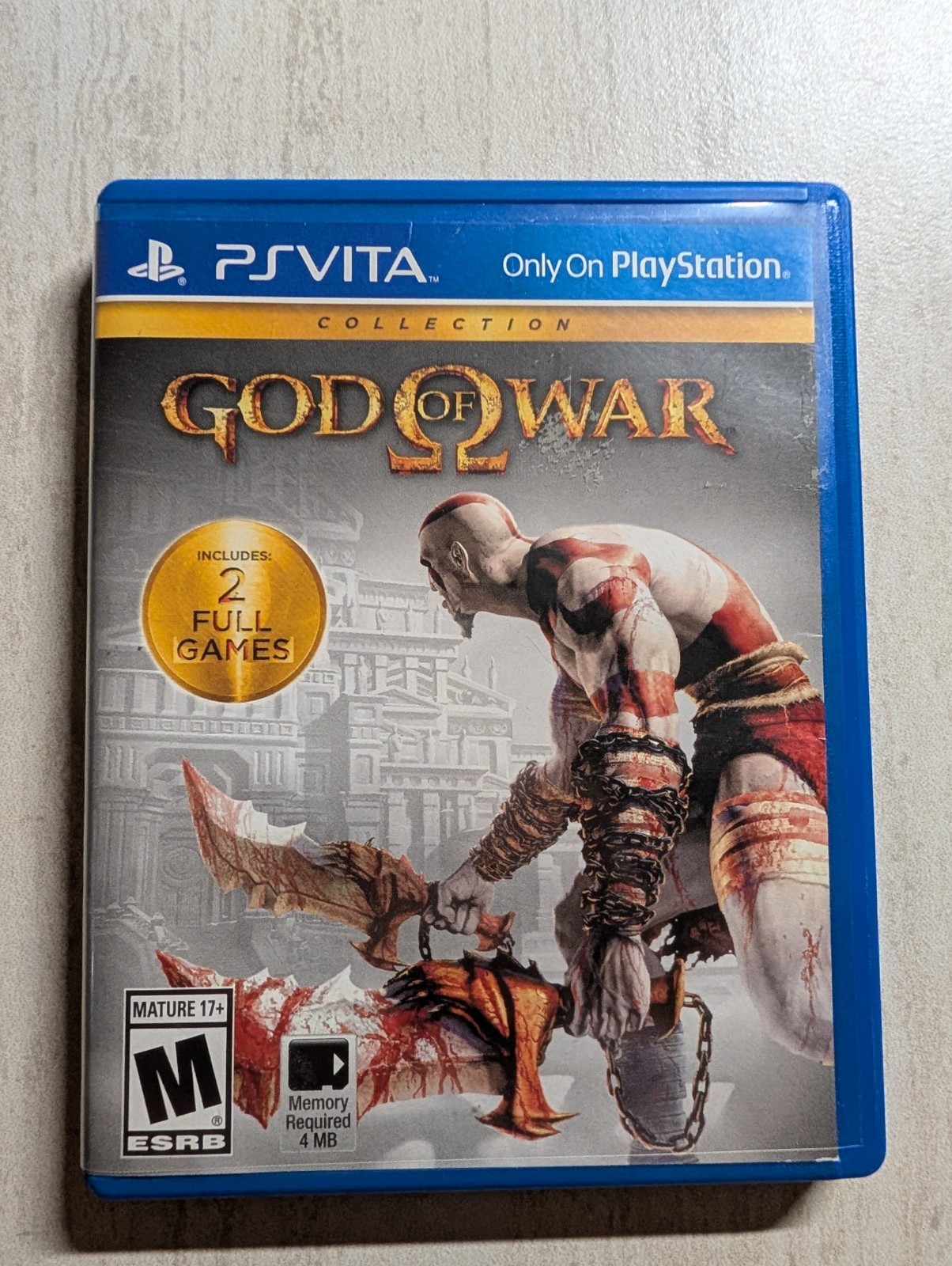 God of War Collection Sony PlayStation Vita In Case PS Vita