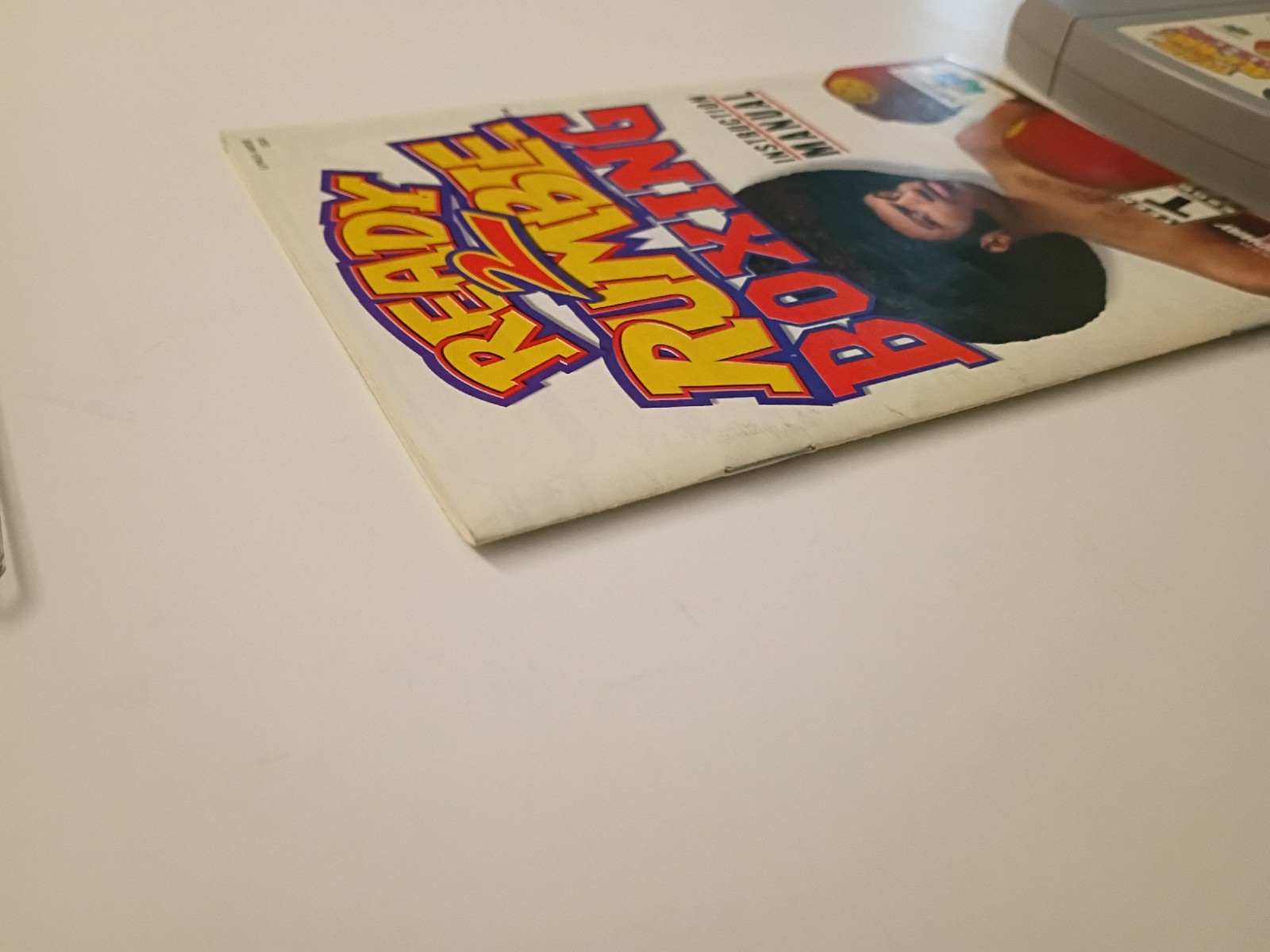 READY TO RUMBLE N64 Nintendo 64 Tested 🔵 BOXING MIDWAY CARTRIDGE & MANUAL RARE