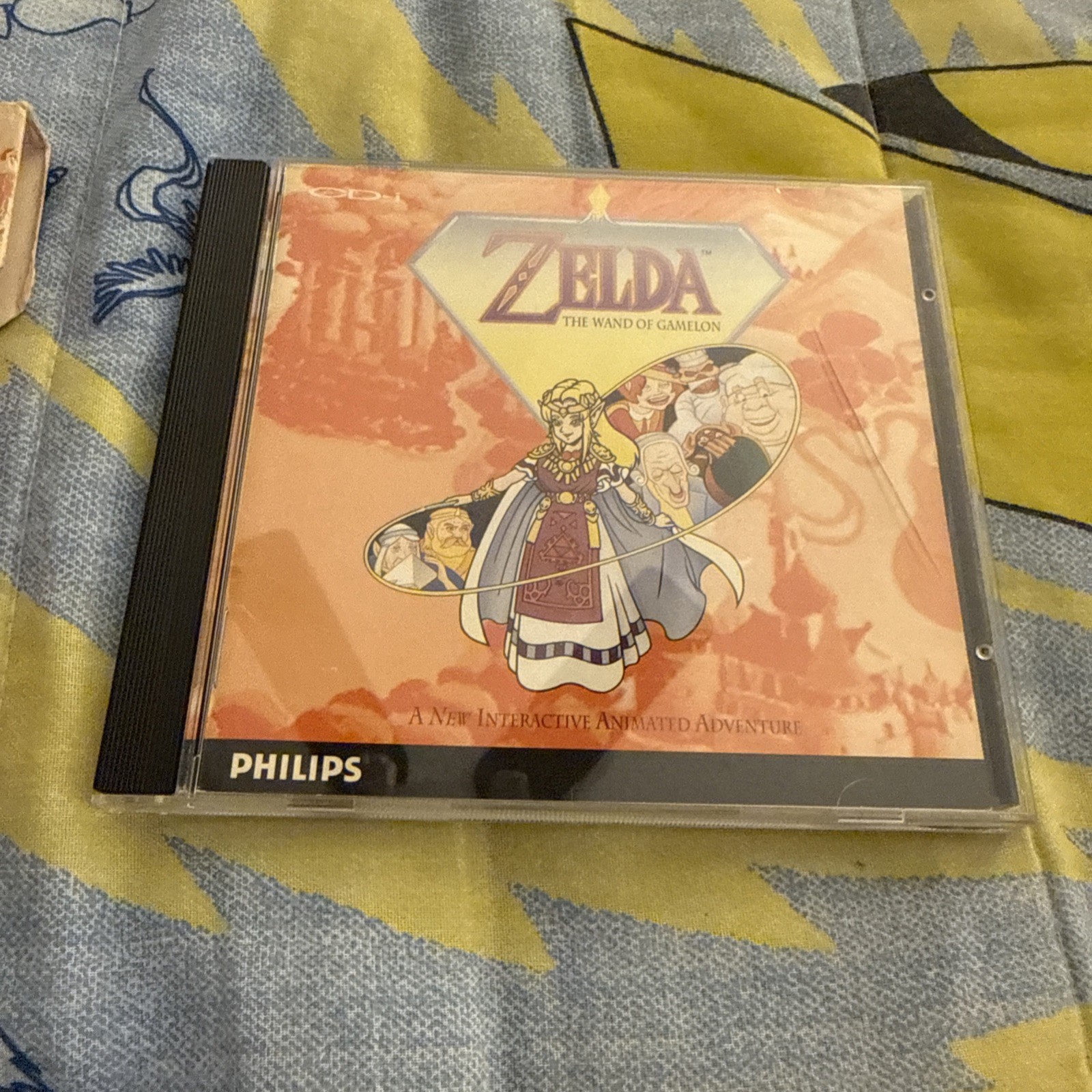 Philips CD-i Zelda: The Wand of Gamelon Complete w/ Sleeve Manual 1993 Nintendo