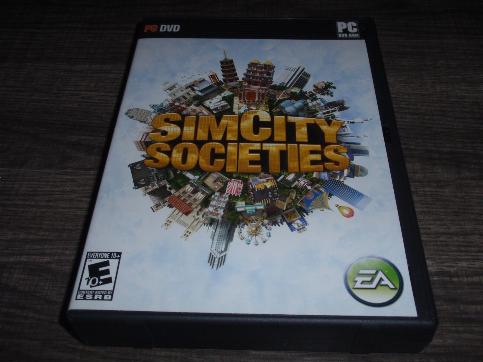 SimCity Societies PC DVD-ROM 2007 EA Electronic Arts game for Windows XP/Vista/7