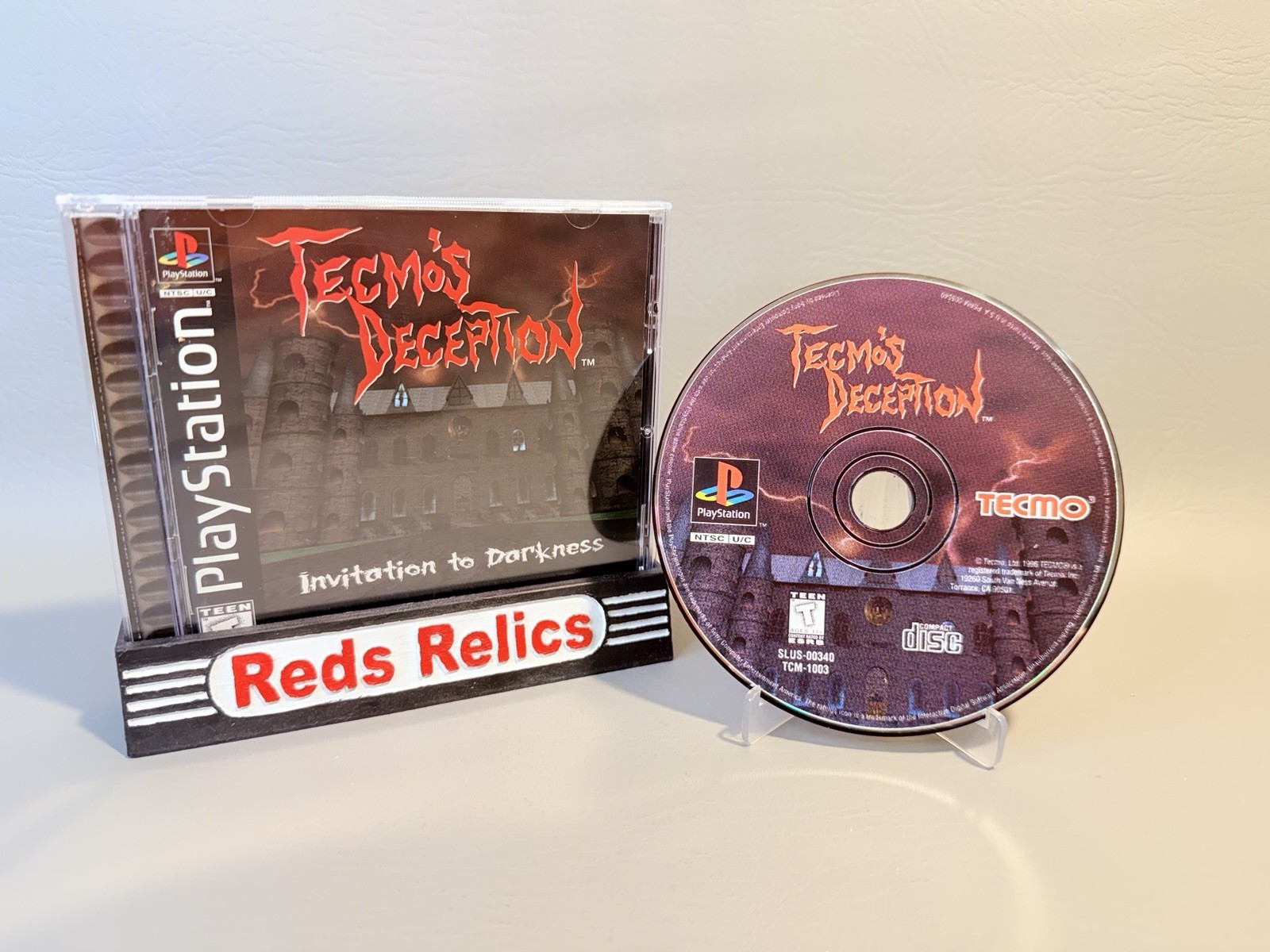 Tecmo’s Deception (Sony PlayStation 1 PS1) CIB – Near Mint