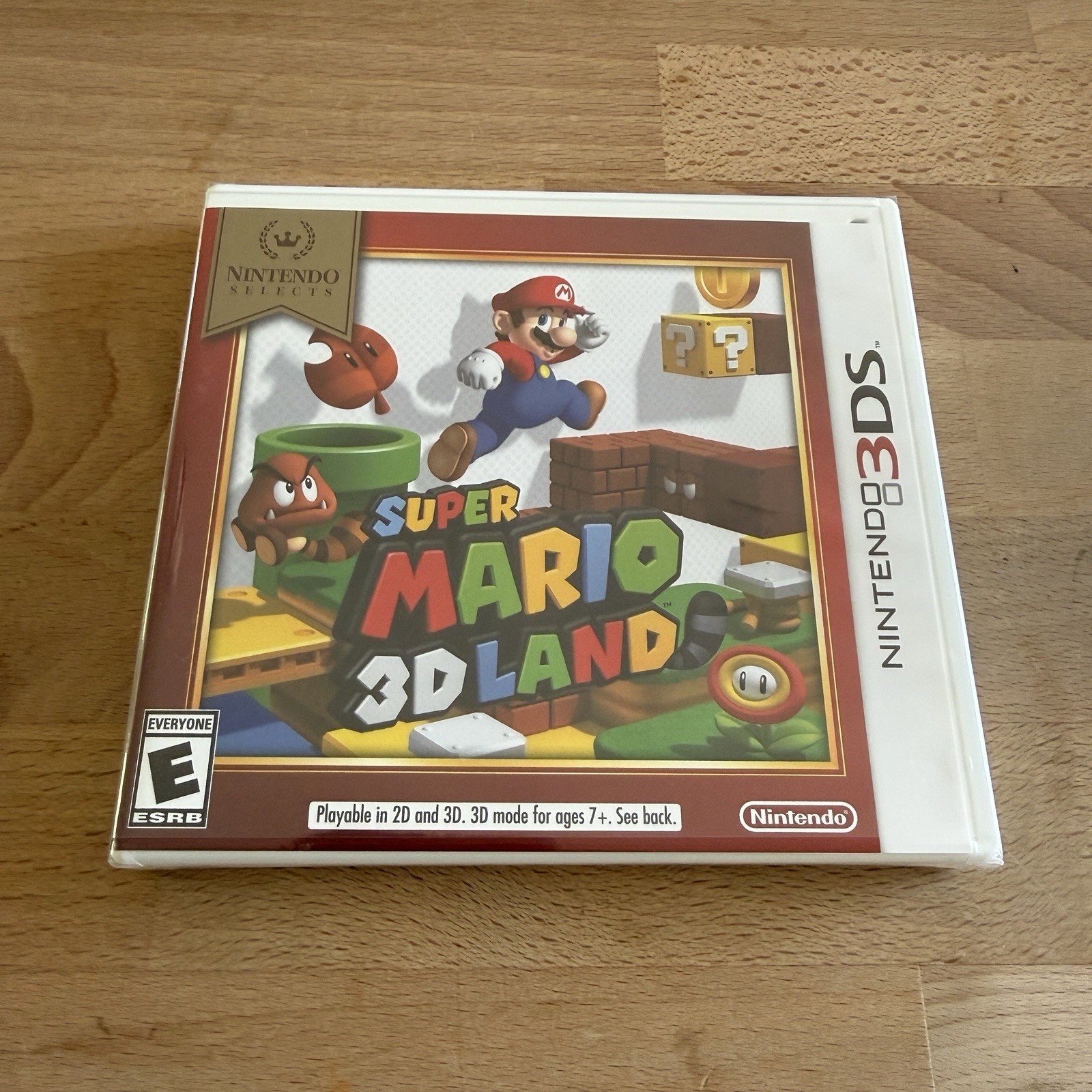 Nintendo 3DS Super Mario 3D Land CIB New Sealed