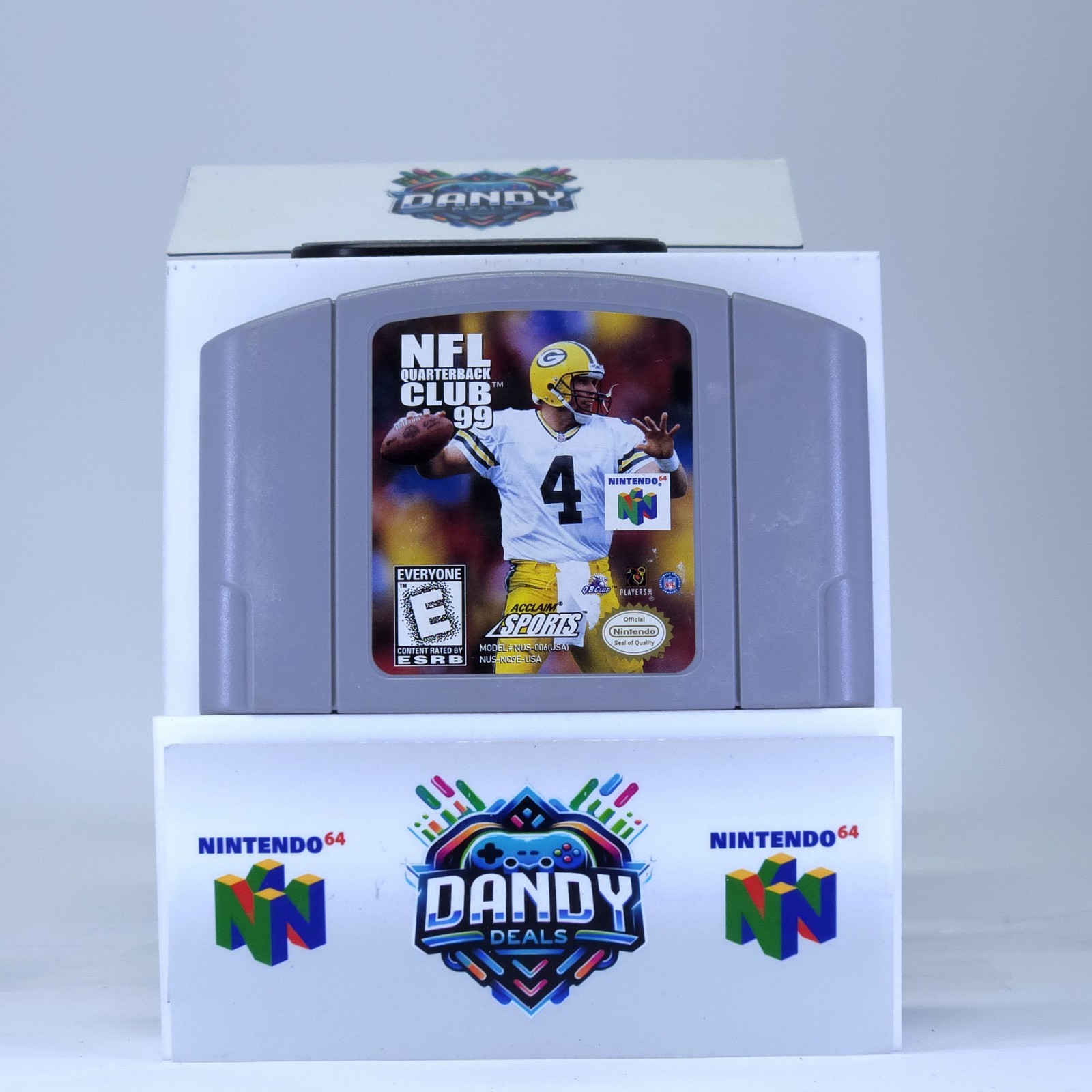 NFL Quarterback Club 99 N64 Authentic, Tested – Nintendo 64