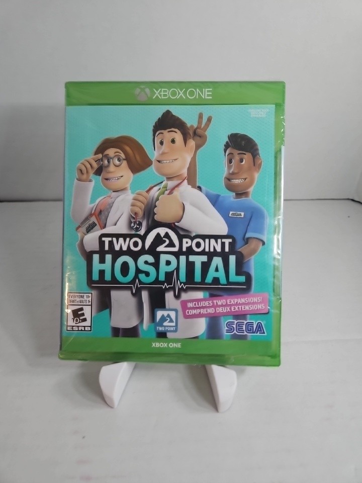 Two Point Hospital (w/ Two Expansions Included) Xbox One – NEW SEALED
