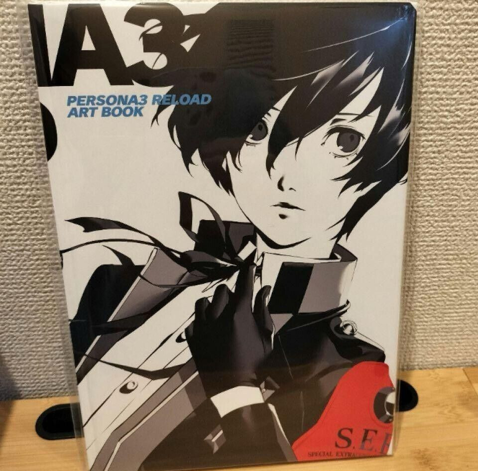 PERSONA3 RELOAD ART BOOK Official goods Hobby Game RPG LIMITED BOX 2024 Atlas