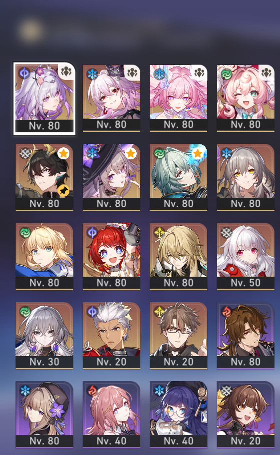[NA] Honkai Star Rail – Castorice, Evernight, Cyrene, Hyacine +++